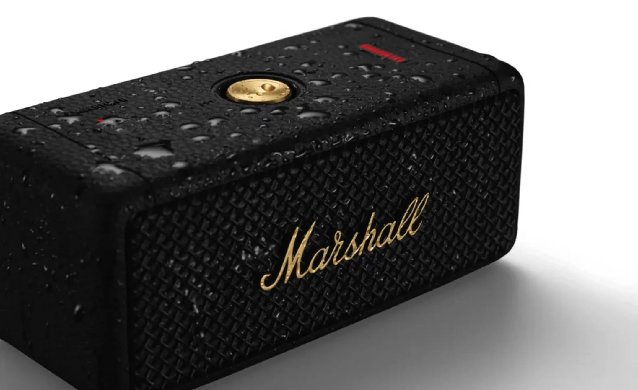 Marshall Enceinte Bluetooth Emberton II - Black & Brass image