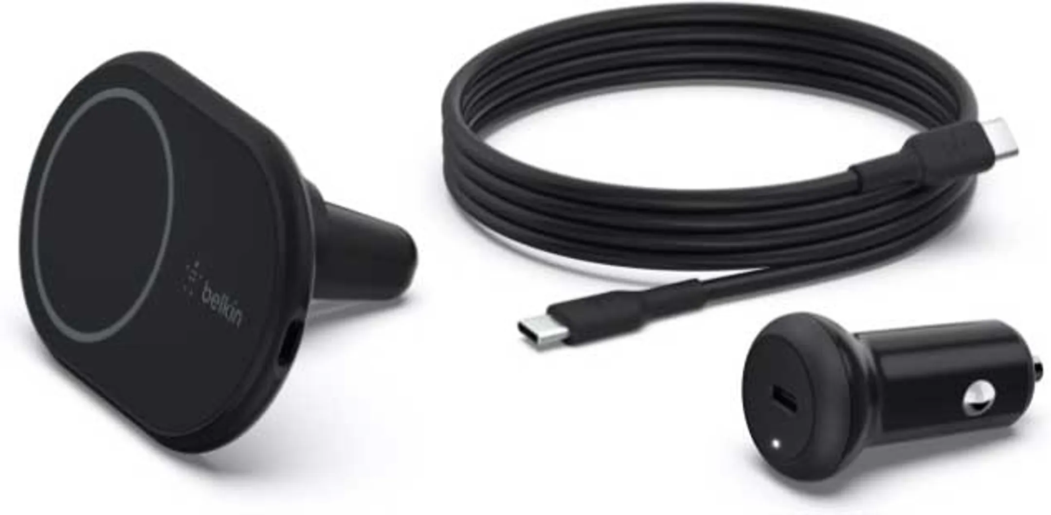 Belkin Chargeur de voiture magnétique MagSafe BOOST↑CHARGE™ - 10 W - WIC004BTBK image