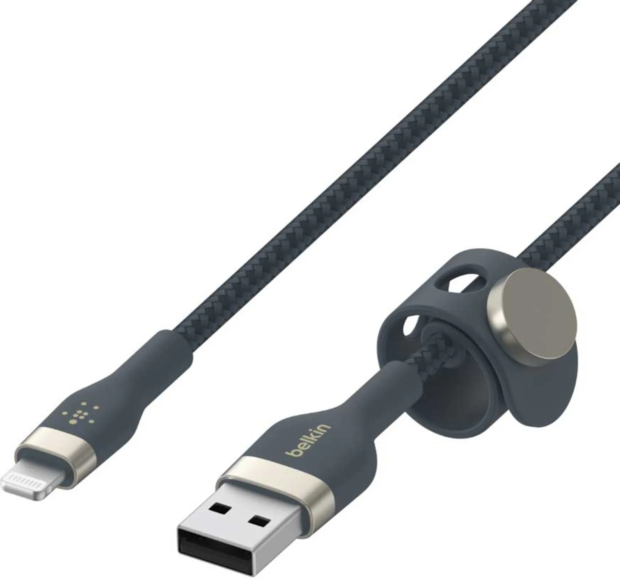 Belkin Câble BOOST↑CHARGE™ PRO Flex gaine à double tresse Lightning vers USB A - 1 m. - Bleu image
