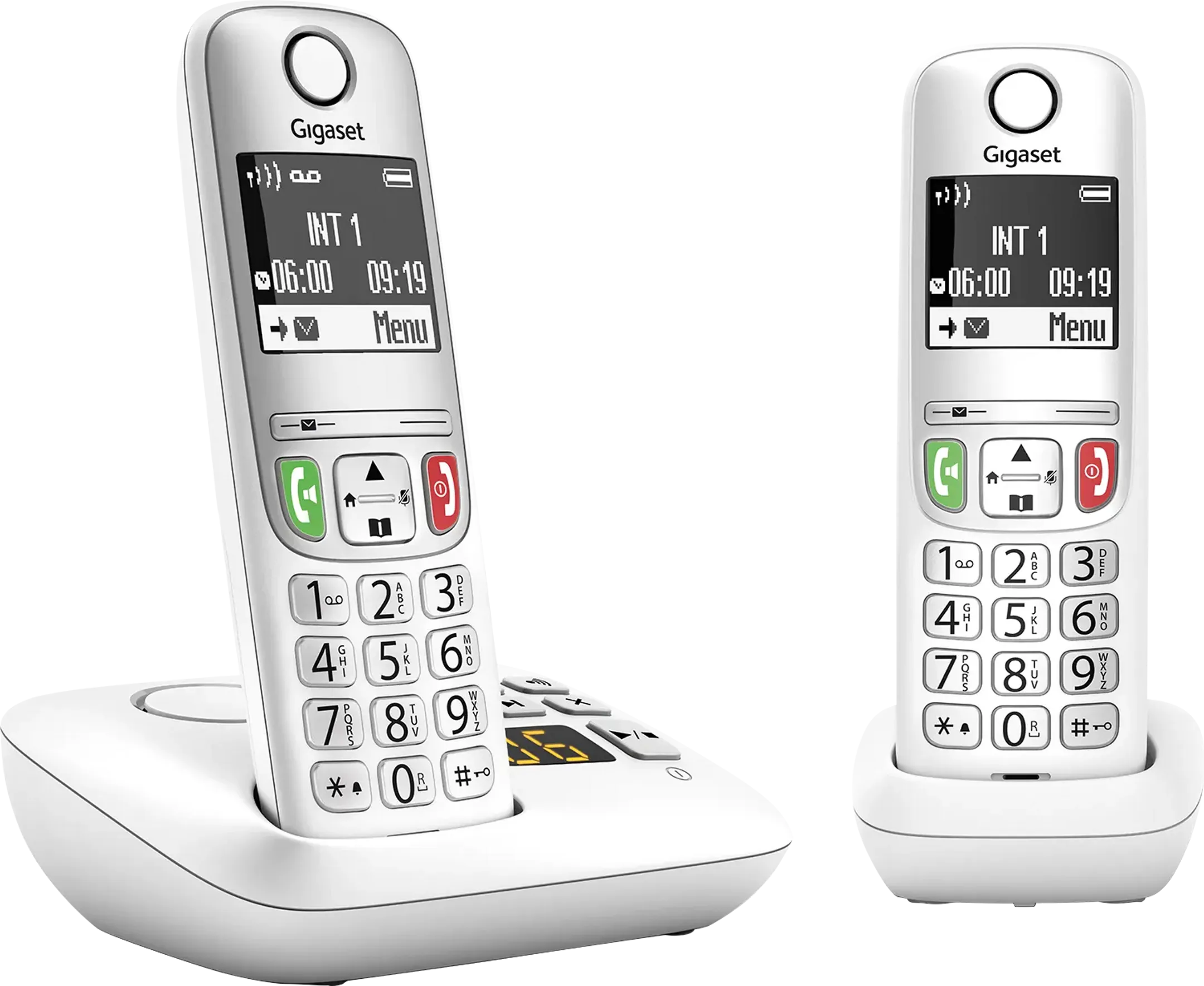 Téléphone sans fil A605A Duo - Blanc