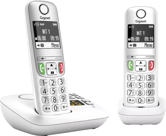 Téléphone sans fil A605A Duo - Blanc