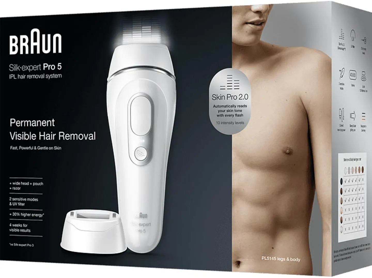 Braun Epilator Silkexpert IPL Pro PL5145 Male Bestel nu, in huis