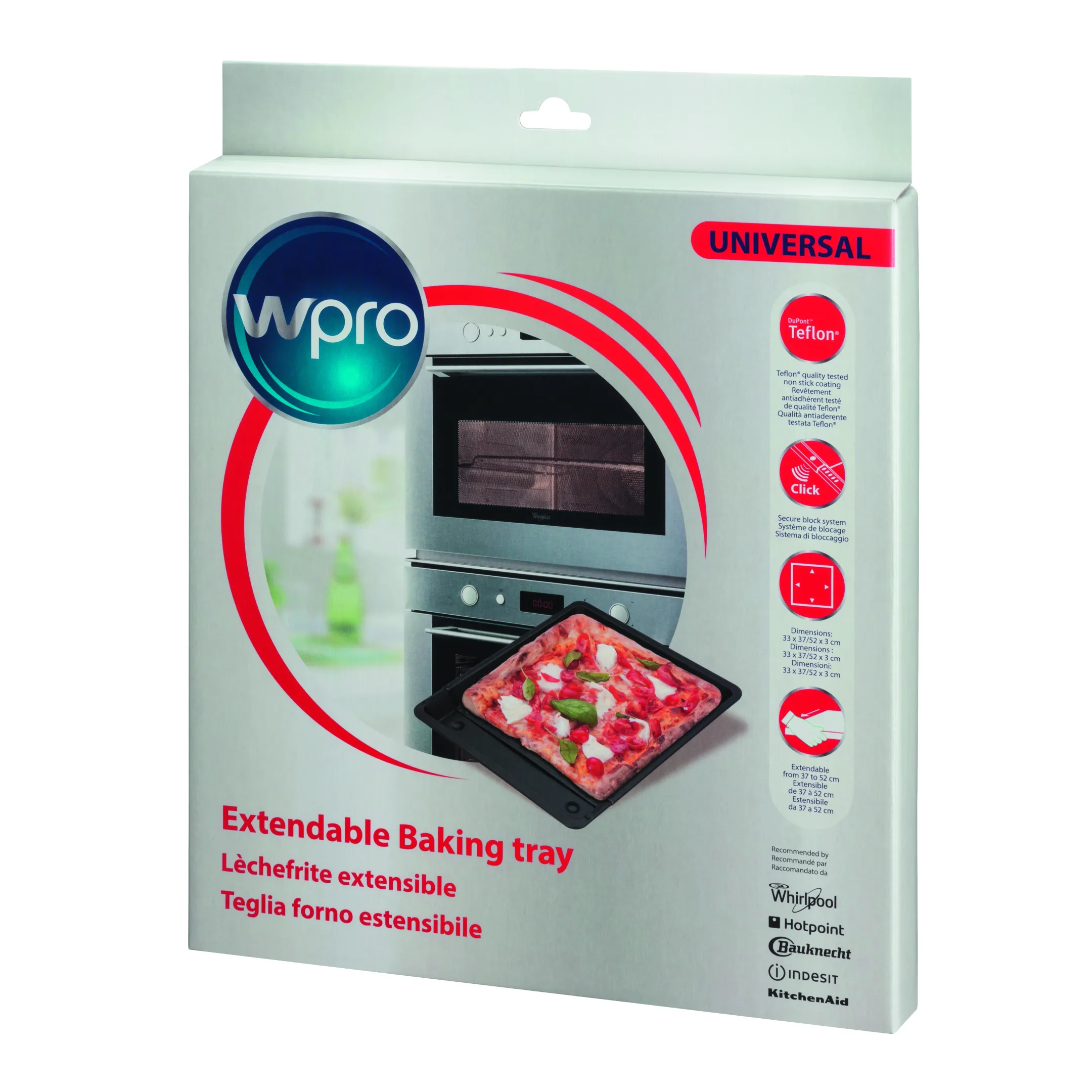 Lèche fritte universel - extensible (37 x 52 cm) UBT521