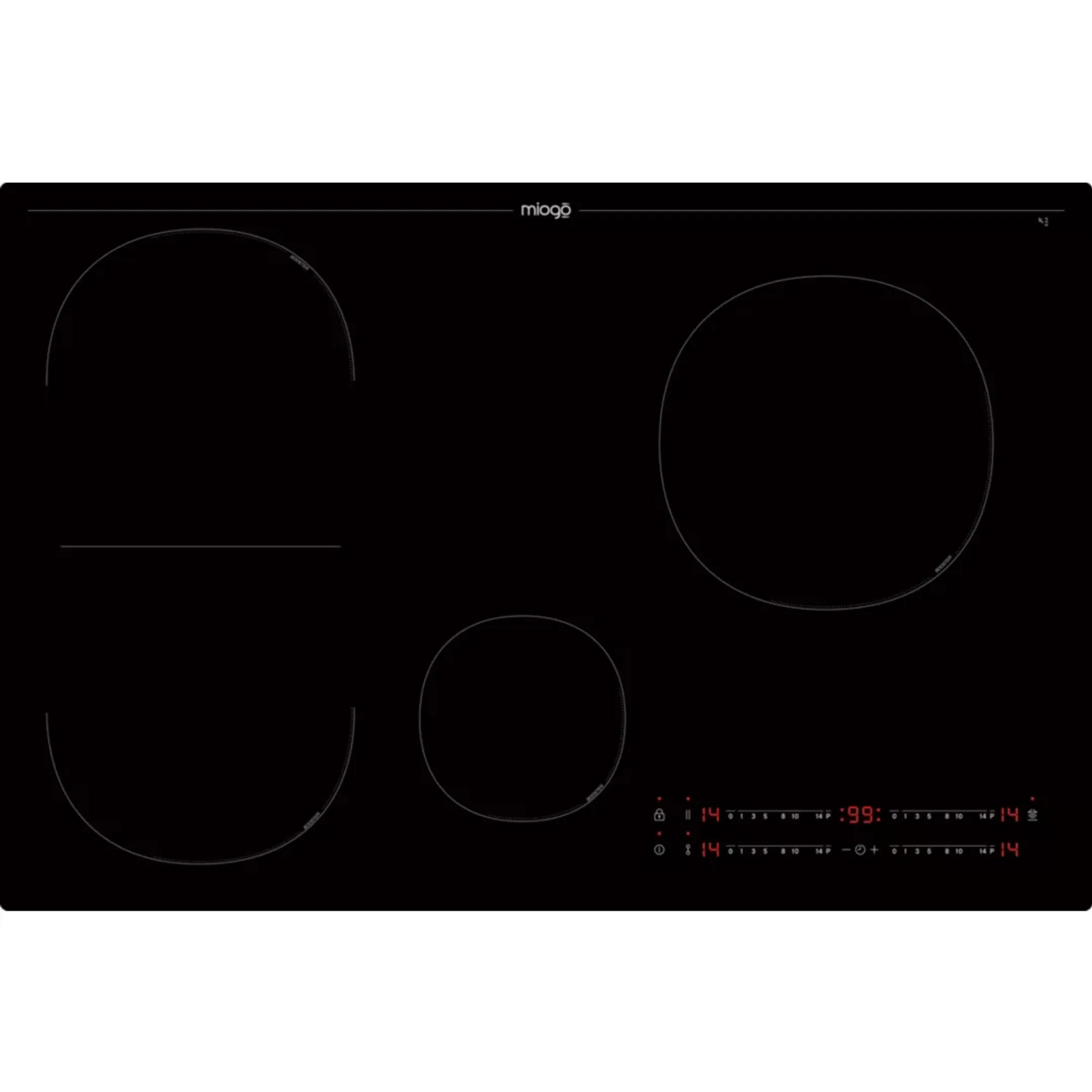 MIOGO Taque induction MHI801SH SmartHood image