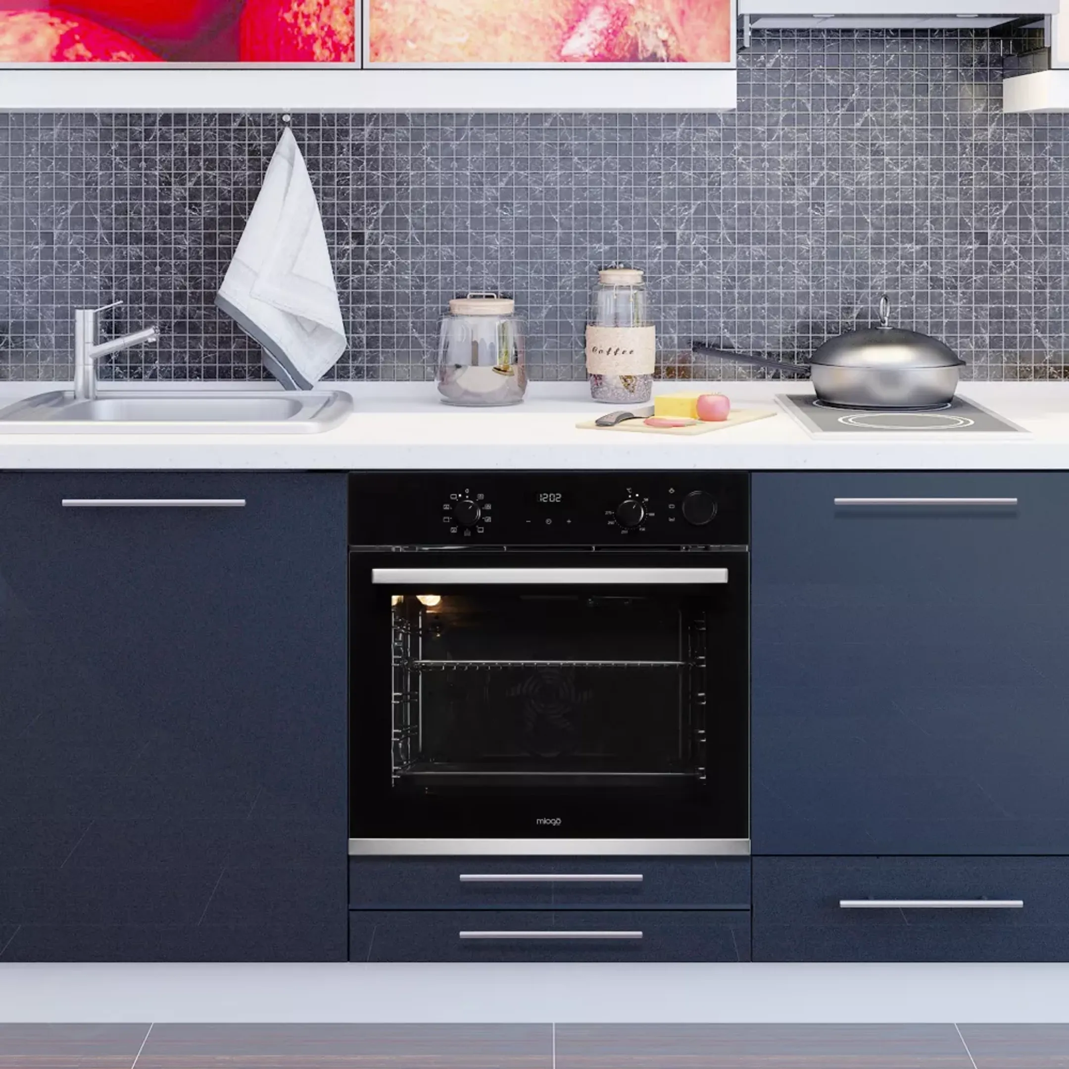 MIOGO Inbouwoven MOS721TR image