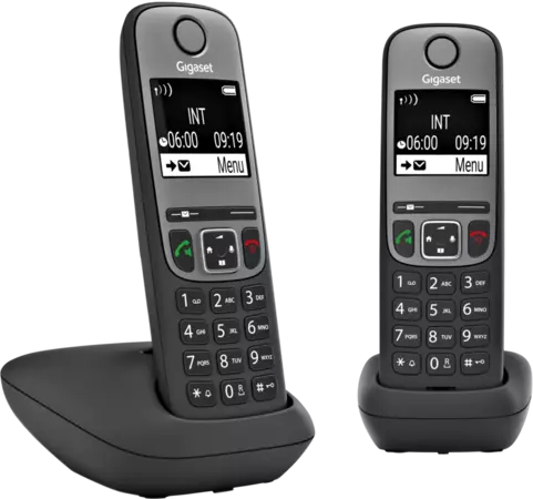 Téléphone sans fil A705 Duo - Noir