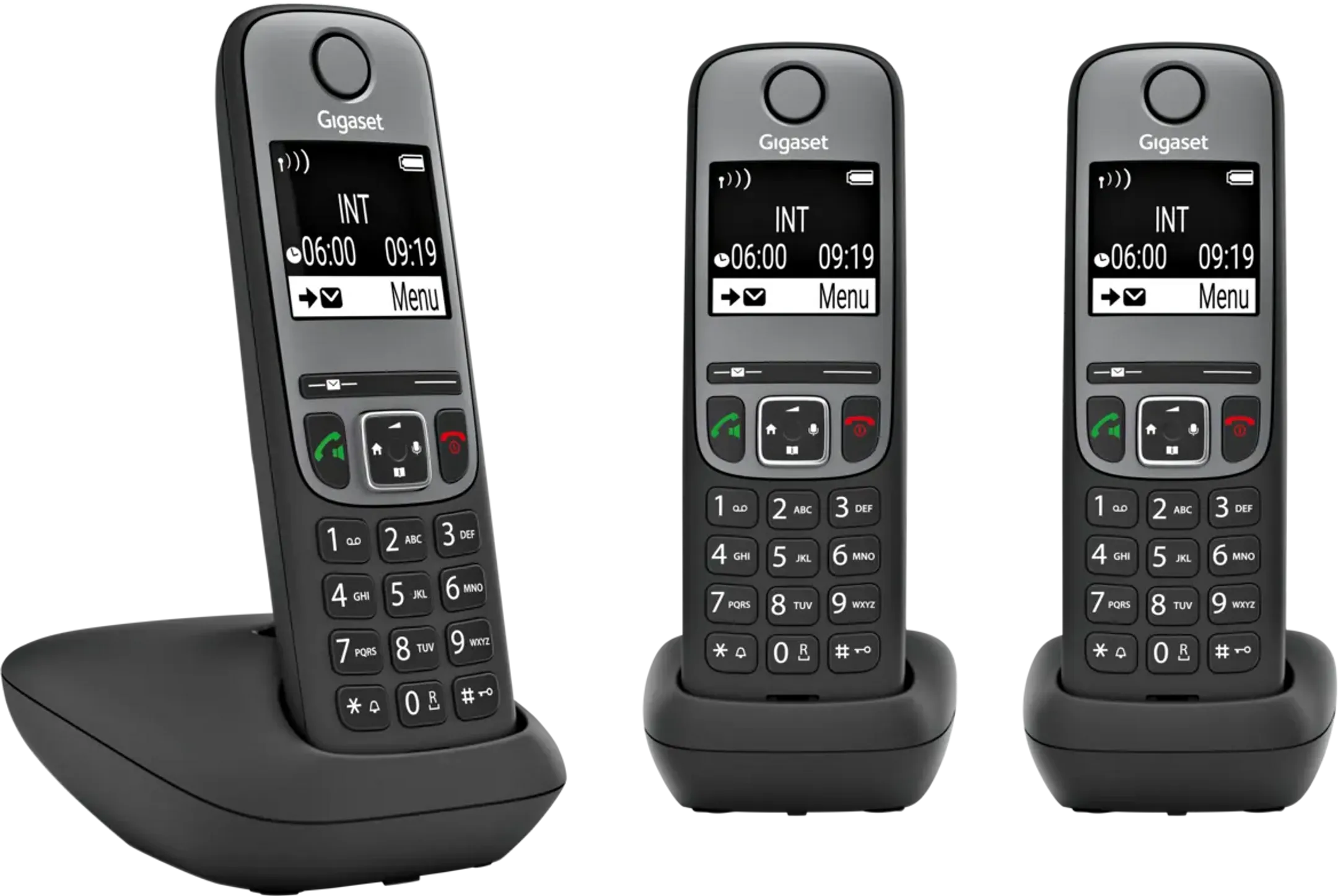 Téléphone sans fil A705 Trio - Noir