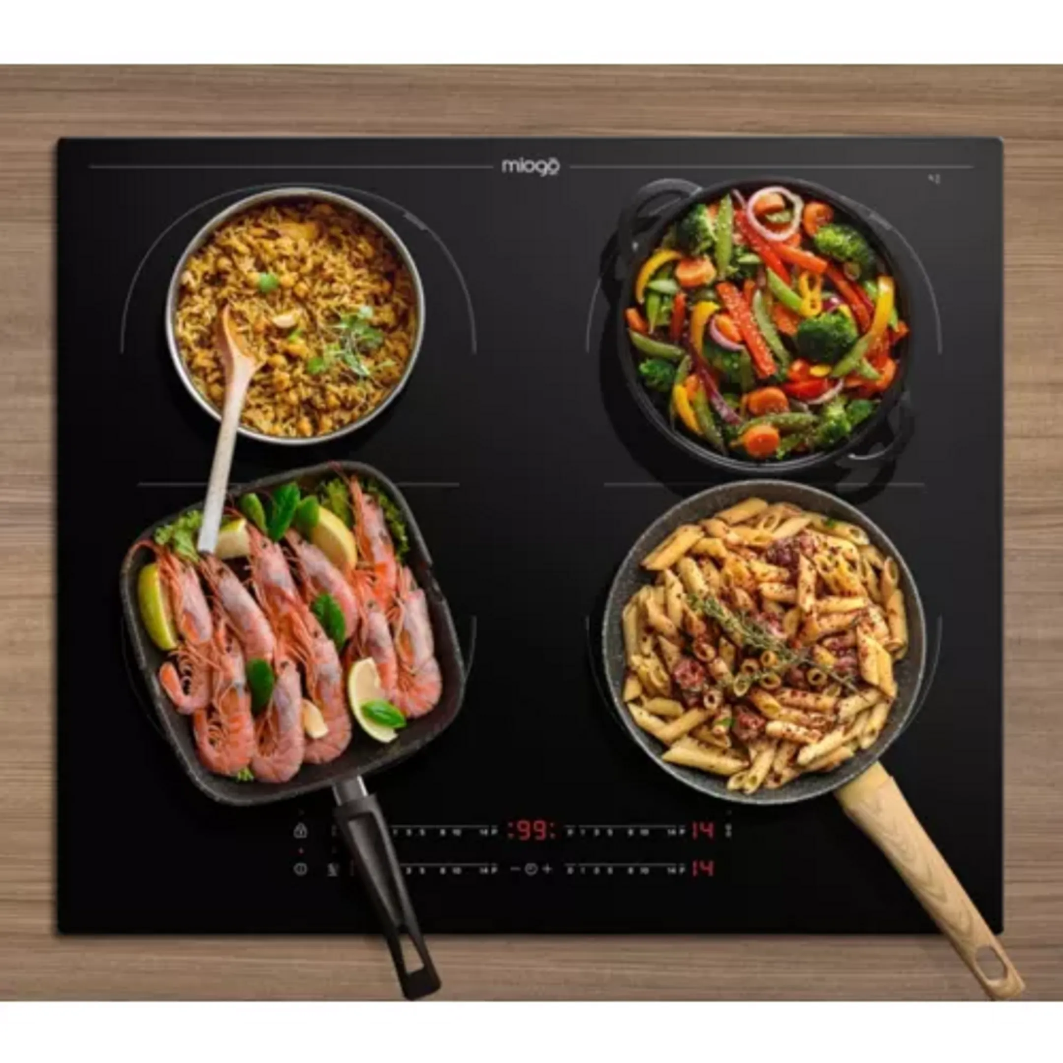 MIOGO Taque induction MHI601SH SmartHood image