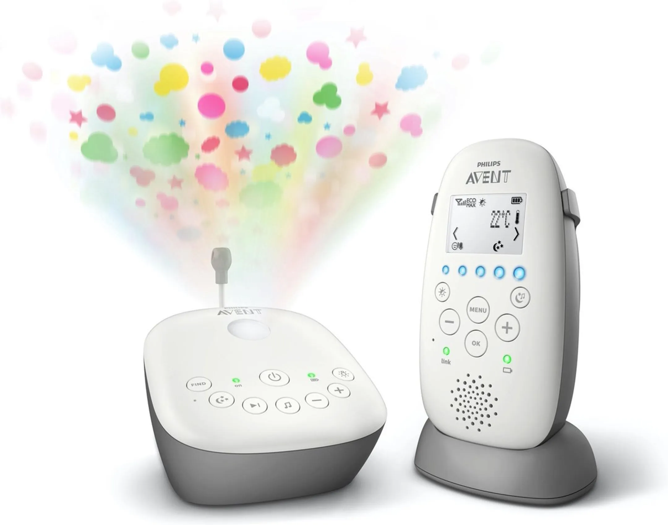 Babyfoon Avent DECT SCD733/26