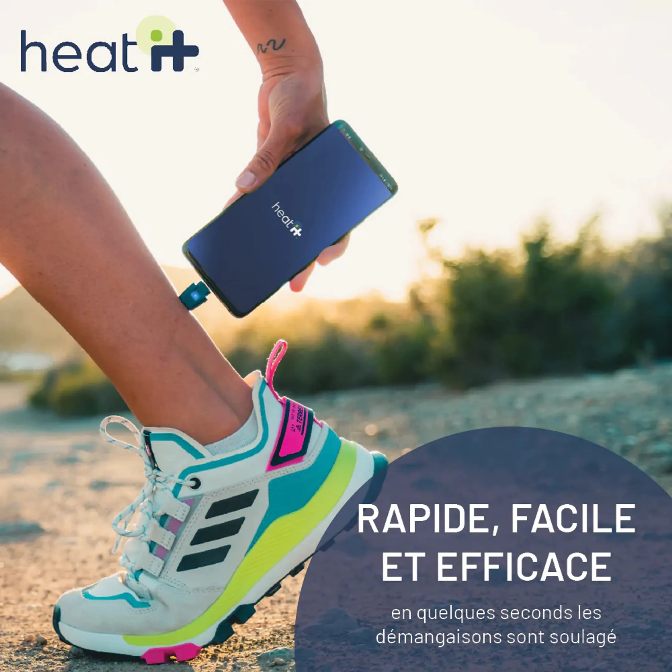 HEAT IT Heat it voor iPhone - verlicht insectenbeten image