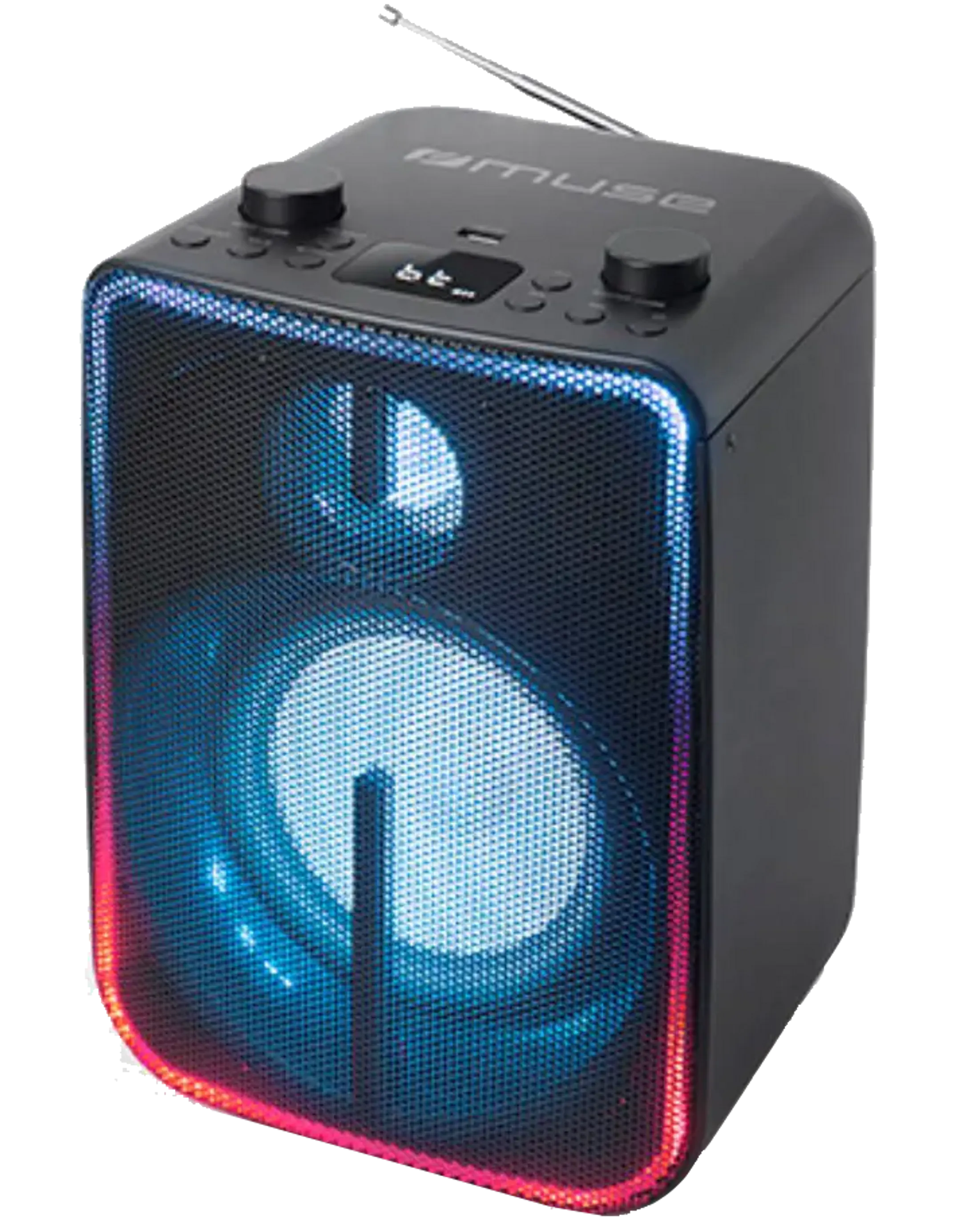 Bluetooth speaker M-1810 DJ - Zwart