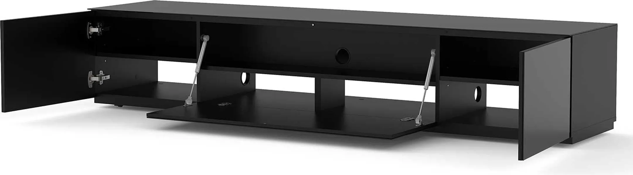 Sonorous STA-200 F avec panneau frontal High gloss pour TV à 85" - Noir image