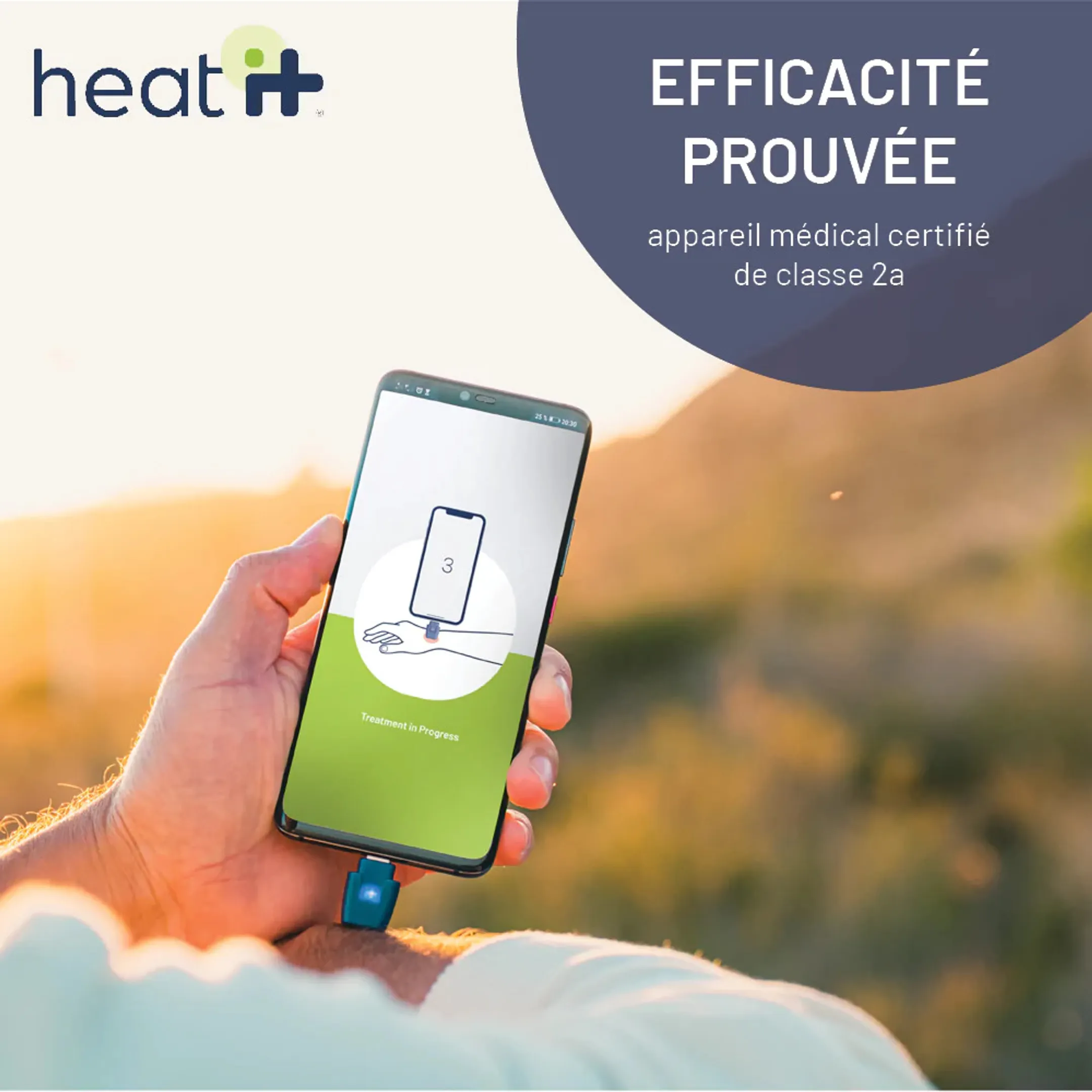 HEAT IT Heat it voor iPhone - verlicht insectenbeten image