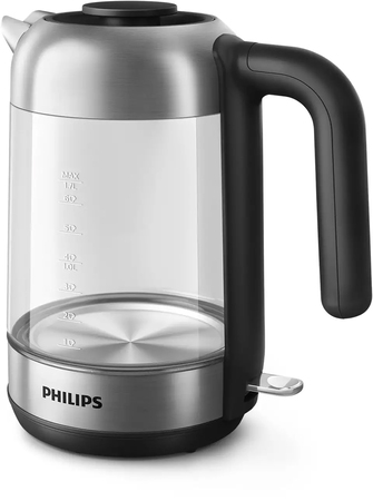 Philips Waterkoker Series 5000 HD9339/80 rvs-glas, foto 2