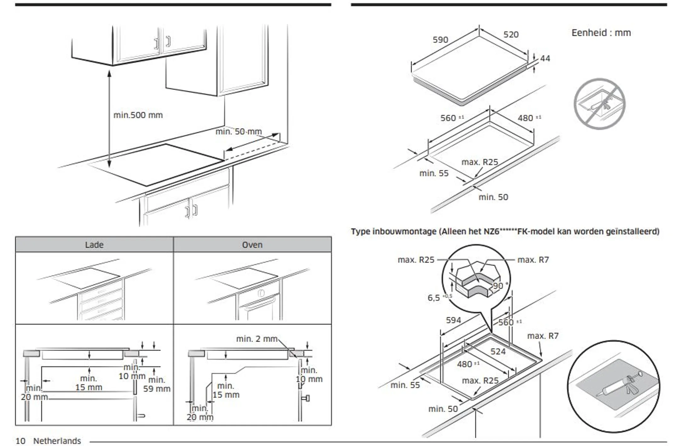 Samsung Inductiekookplaat NZ64B5046FK/U1 image