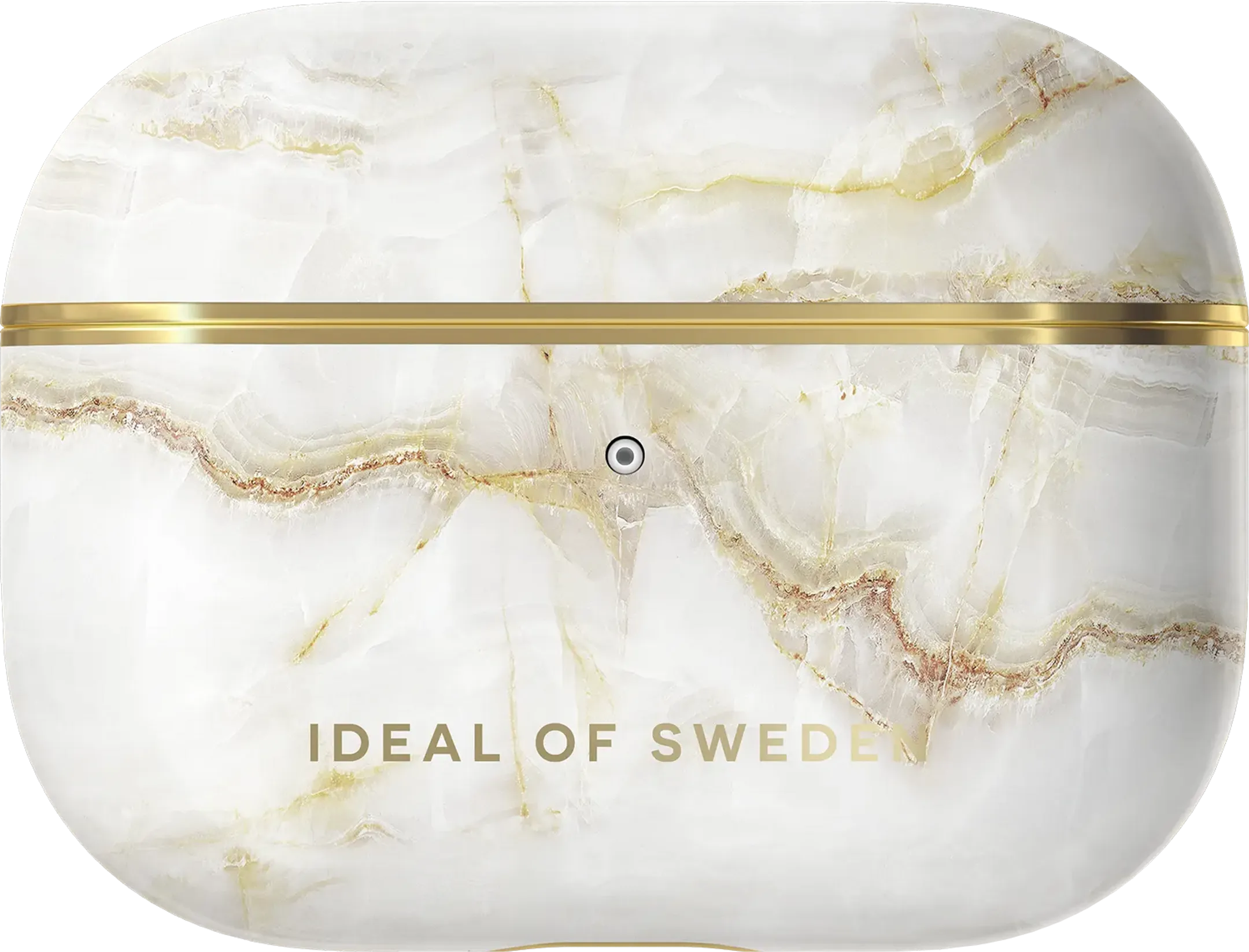 Coque pour boîtier de charge AirPods Pro - Golden Pearl Marble