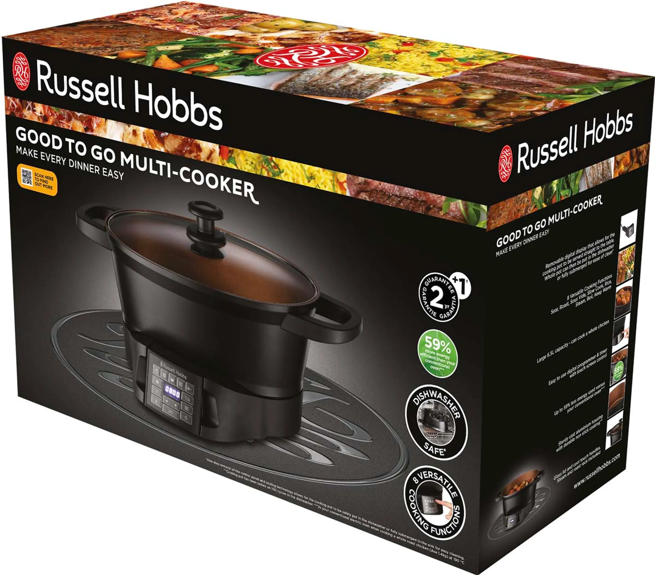 Russell Hobbs Good To Go Multicooker - 28270-56 image