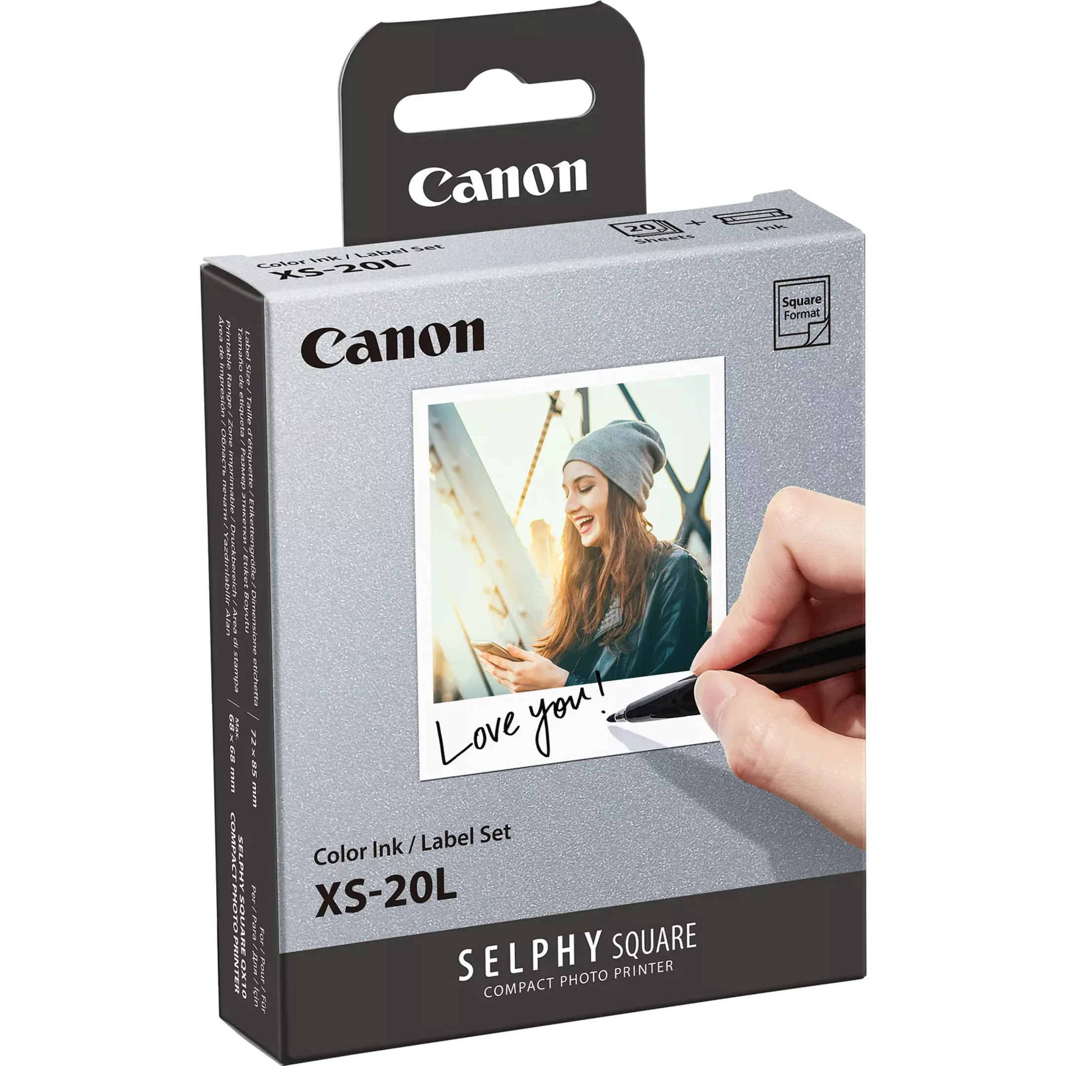 Canon Zelfklevend fotopapier  XS-20L - 20 vellen image