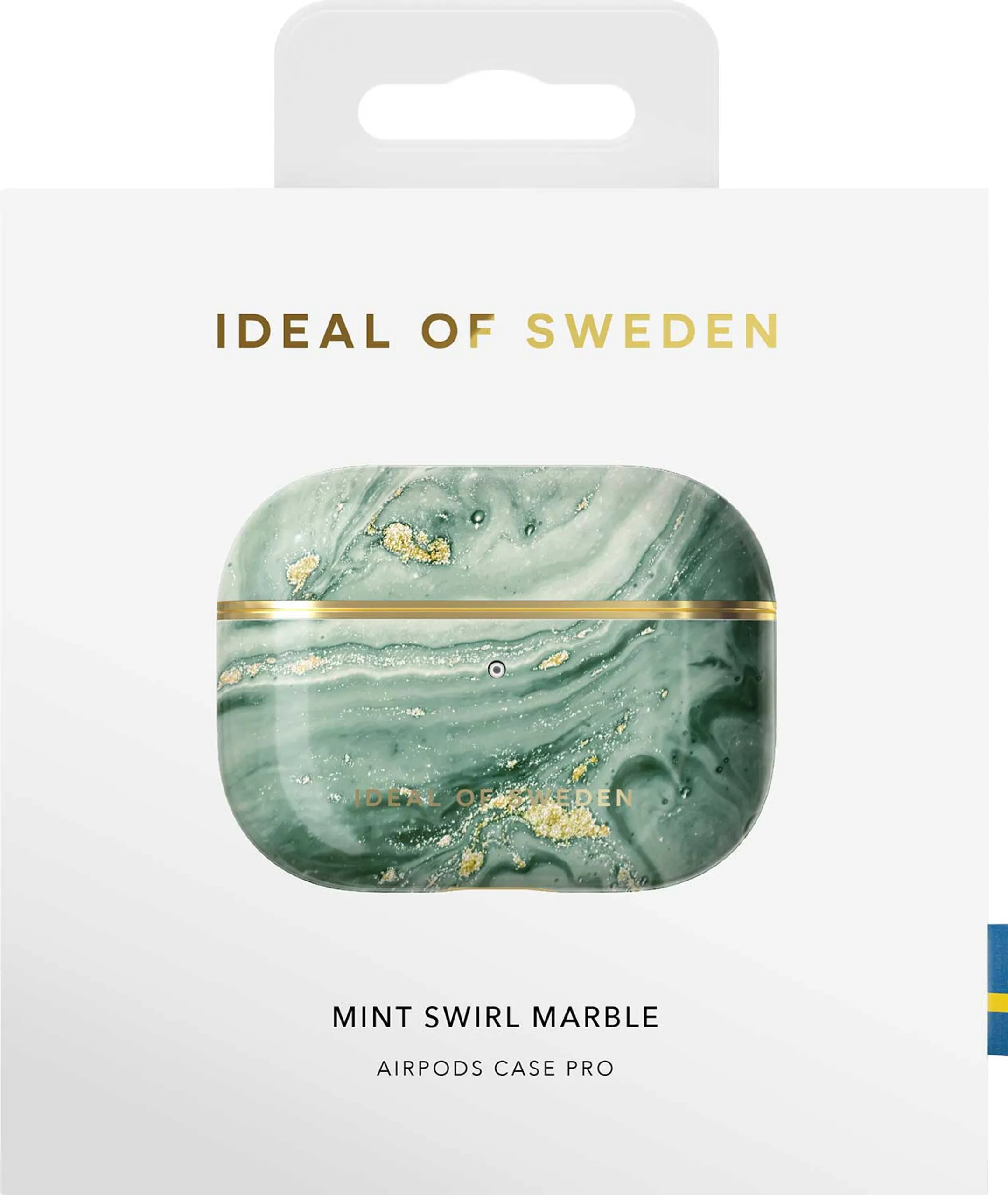 iDeal of Sweden Coque pour boîtier de charge AirPods Pro - Mint Swirl Marble image