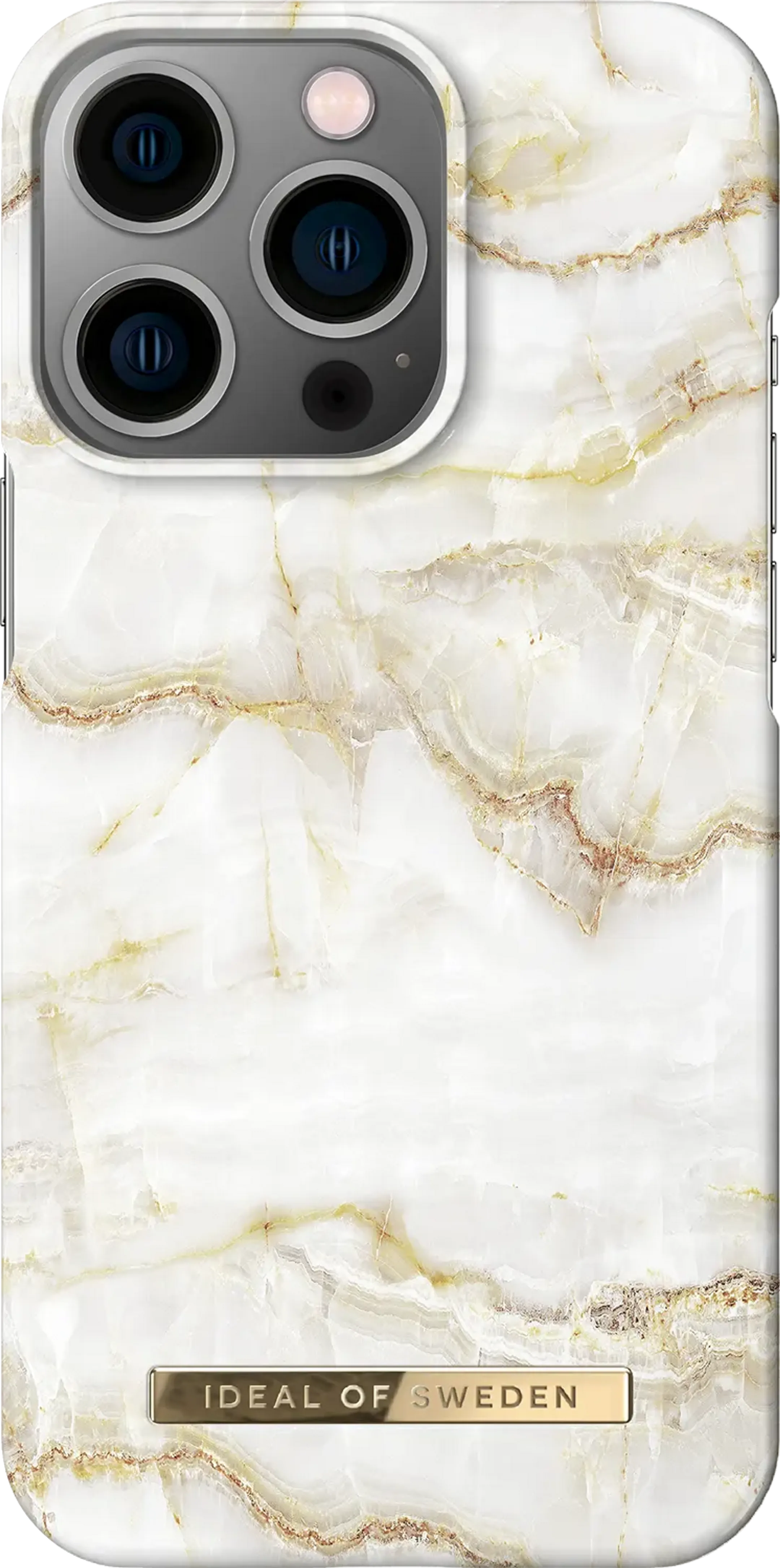 Coque pour iPhone 13 Pro - Golden Pearl Marble