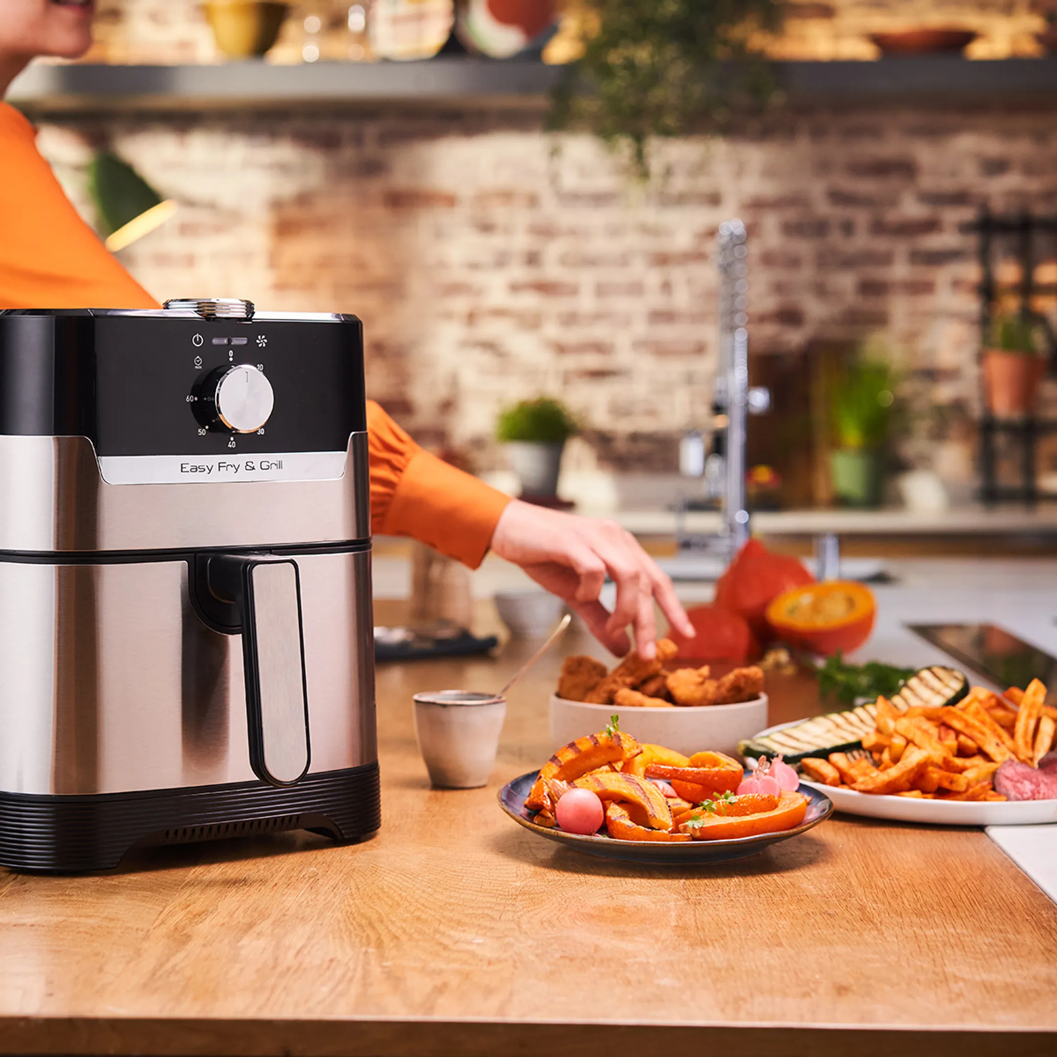 Moulinex Airfryer Easy Fry & Grill EZ501D10 image
