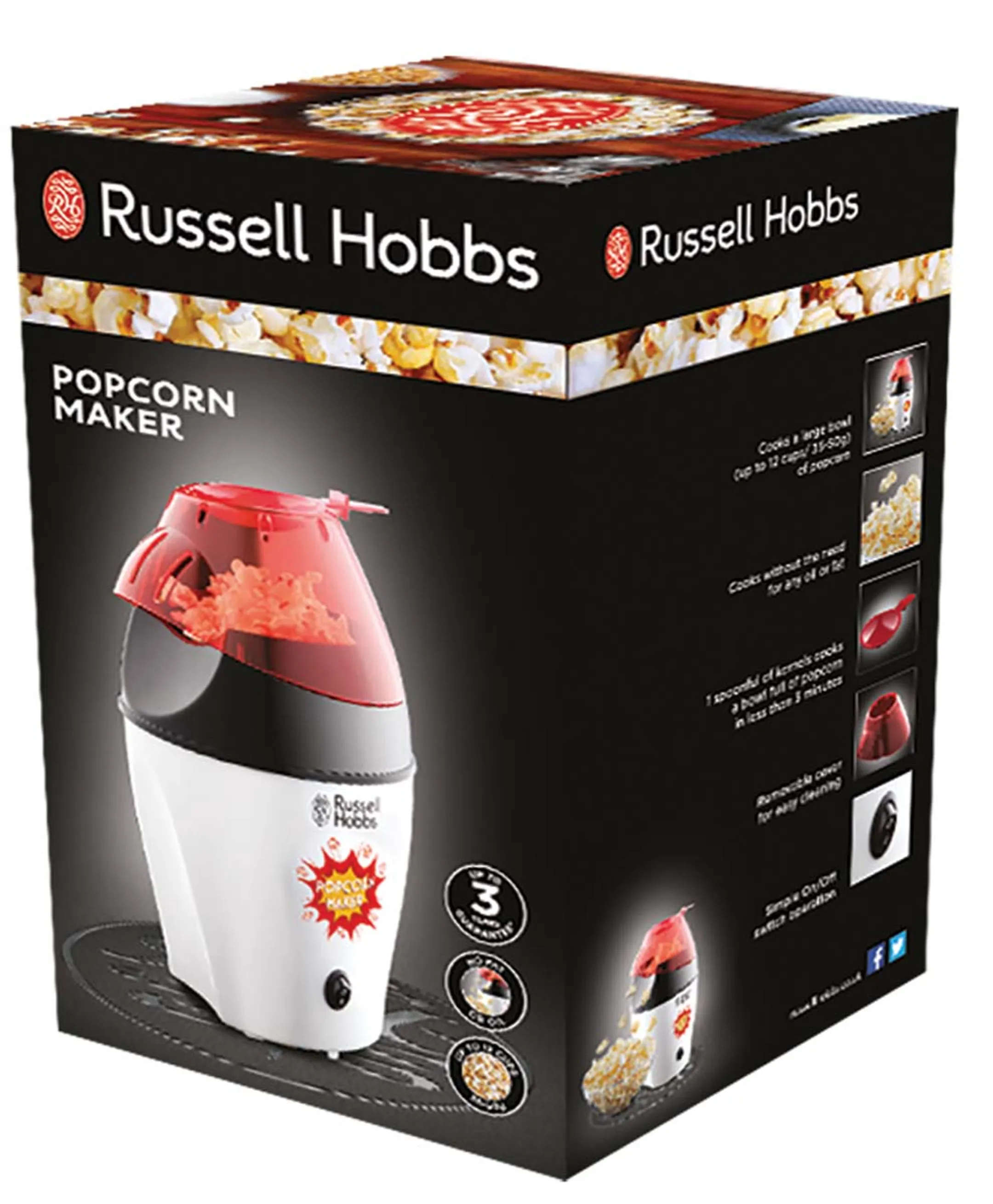 Russell Hobbs Fiesta Popcorn maker - 24630-56 image