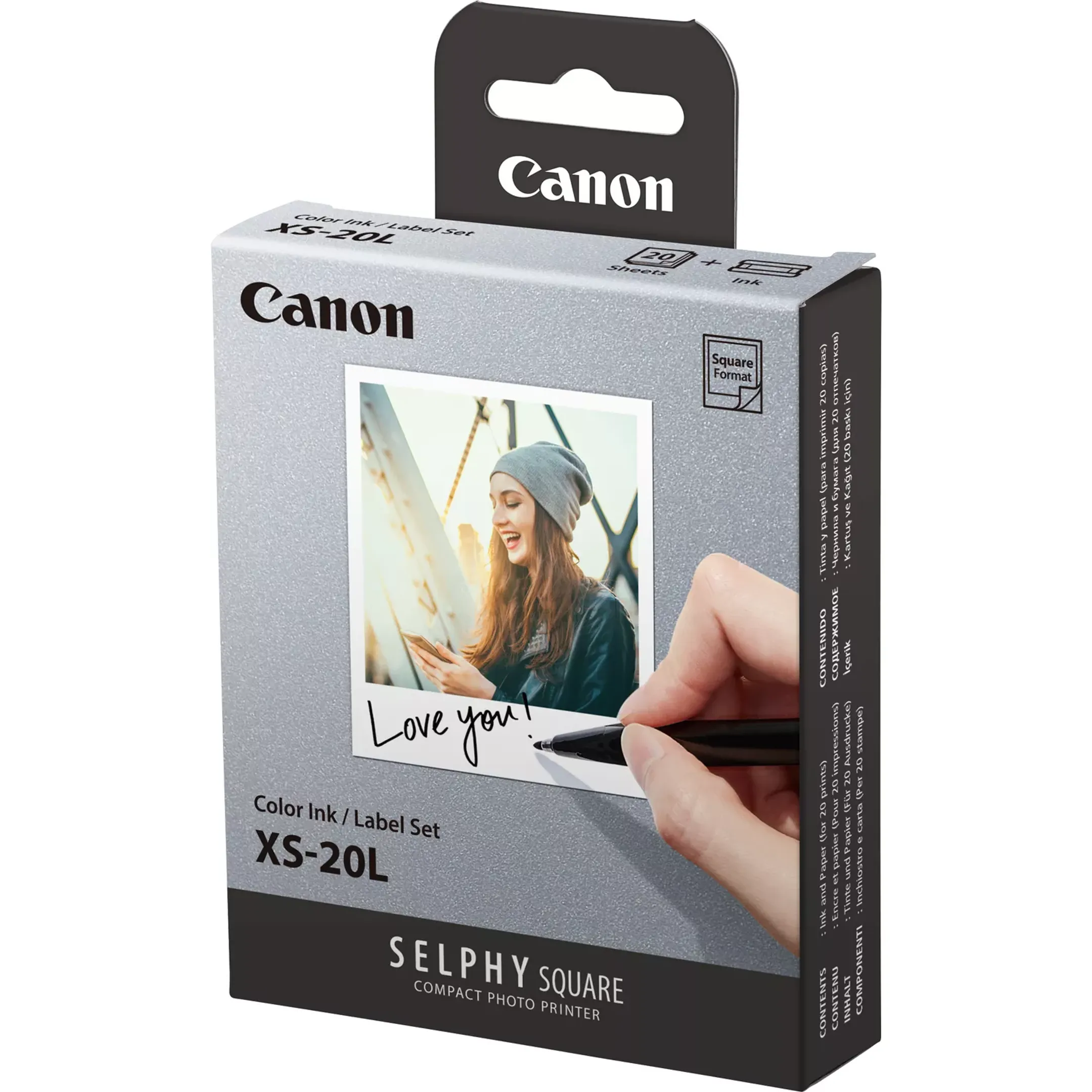 Canon Zelfklevend fotopapier  XS-20L - 20 vellen image