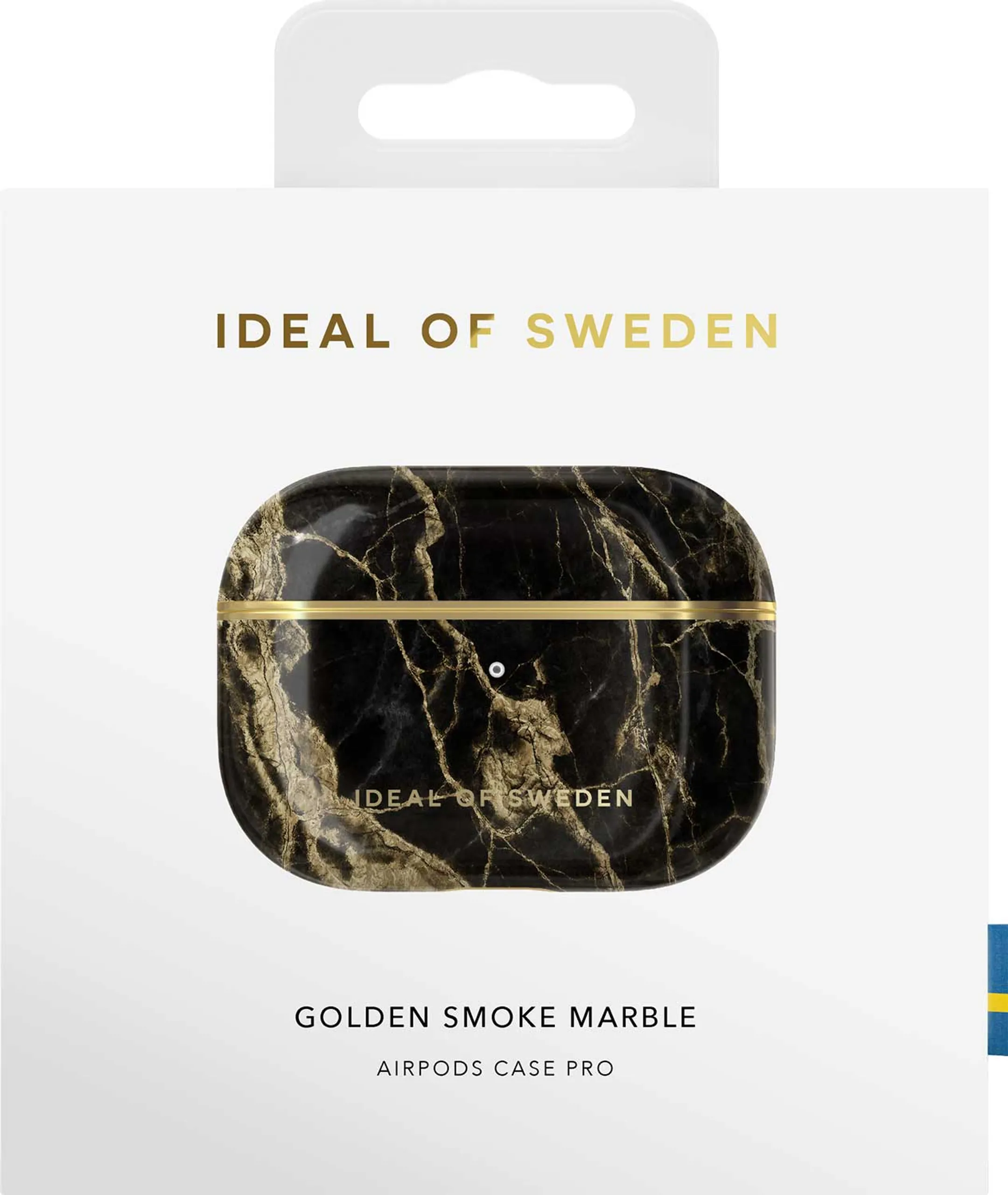 iDeal of Sweden Coque pour boîtier de charge AirPods Pro - Golden Smoke Marble image