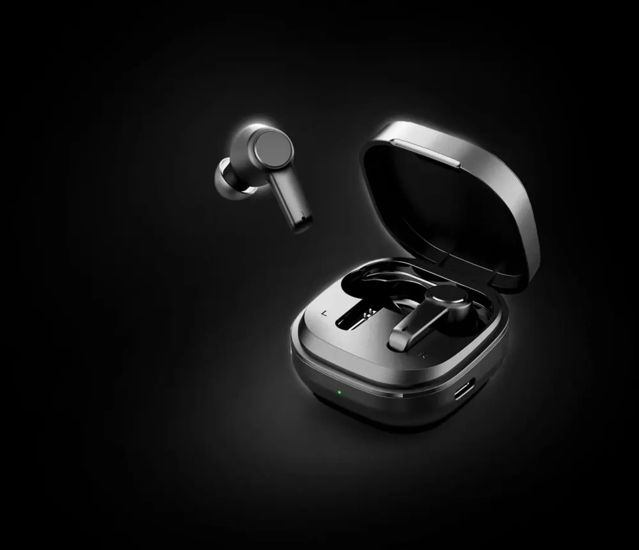 OGLO Draadloze oortjes Muz TWS Pro - Zwart image