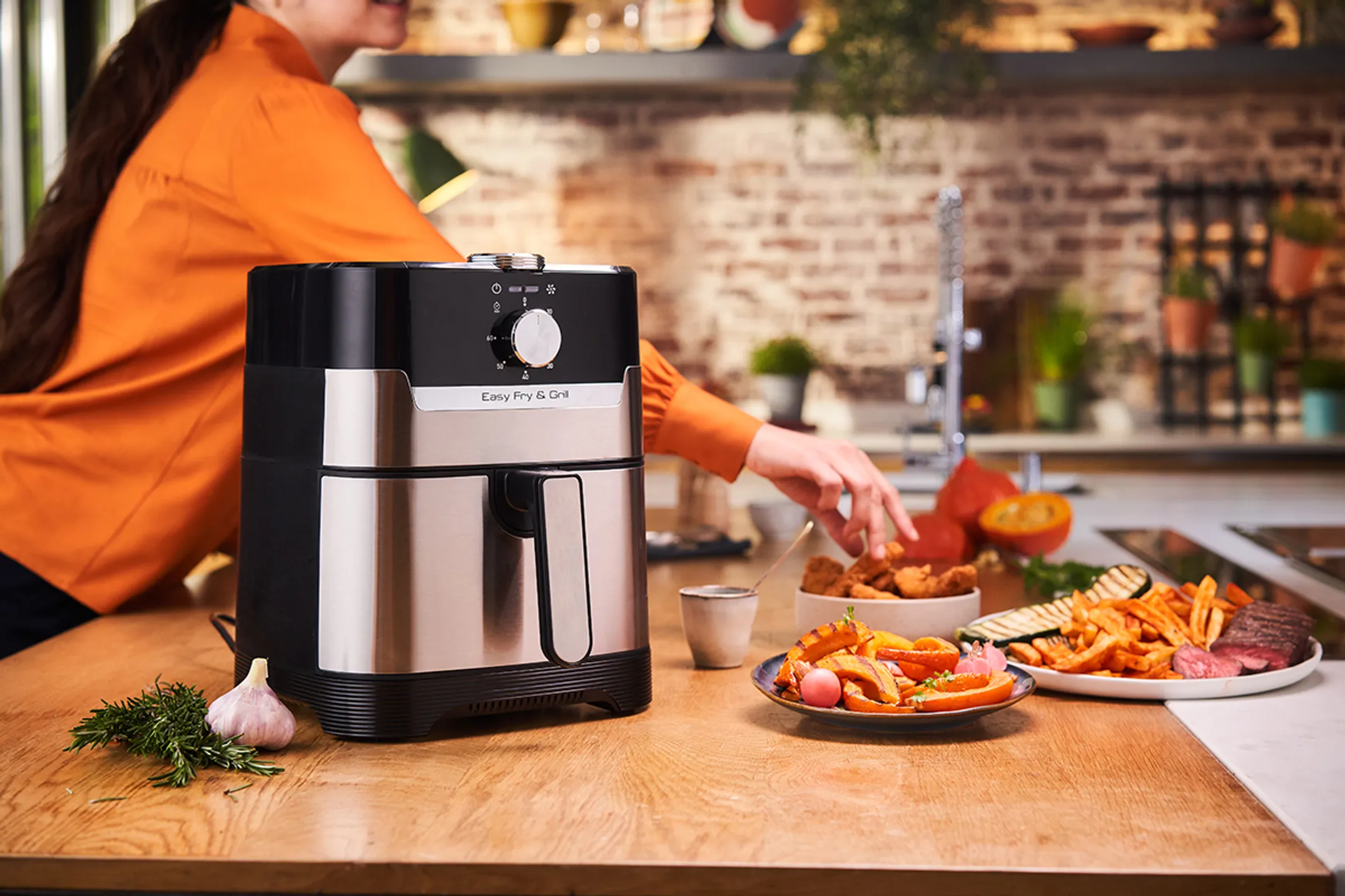 Moulinex Airfryer Easy Fry & Grill EZ501D10 image