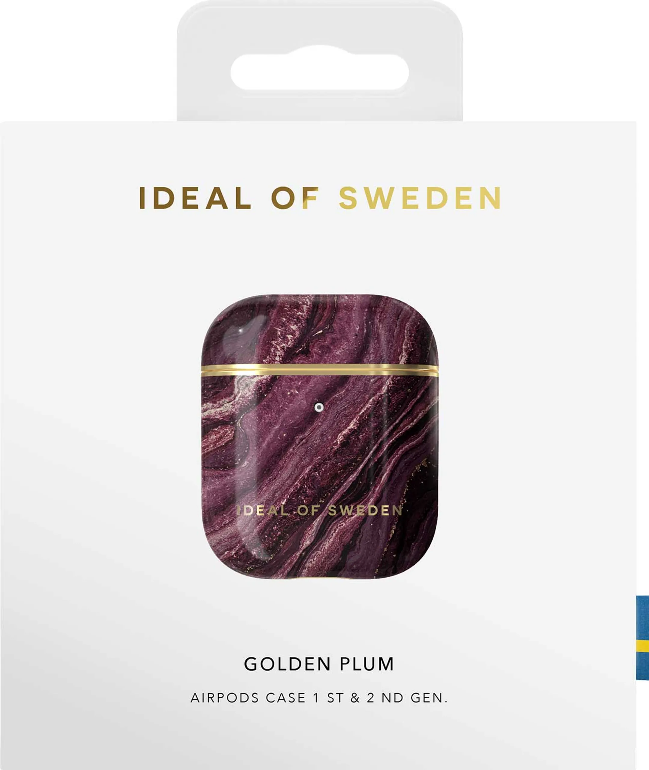 iDeal of Sweden Cover voor oplaadcase AirPods gen. 1 & 2 - Golden Plum image