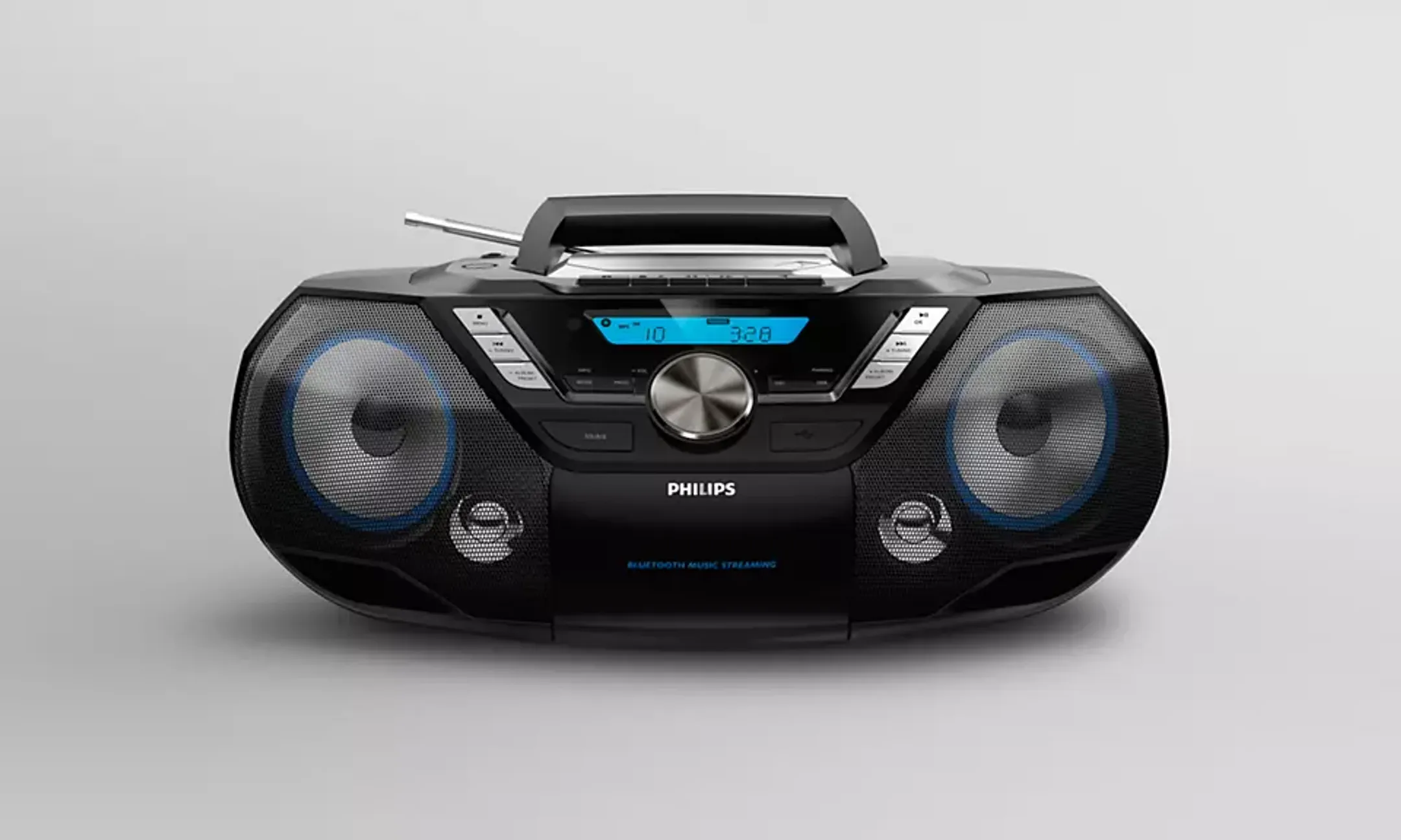 Philips CD-Soundmachine avec lecteur CD et cassette - AZB798BT/12 - Noir image