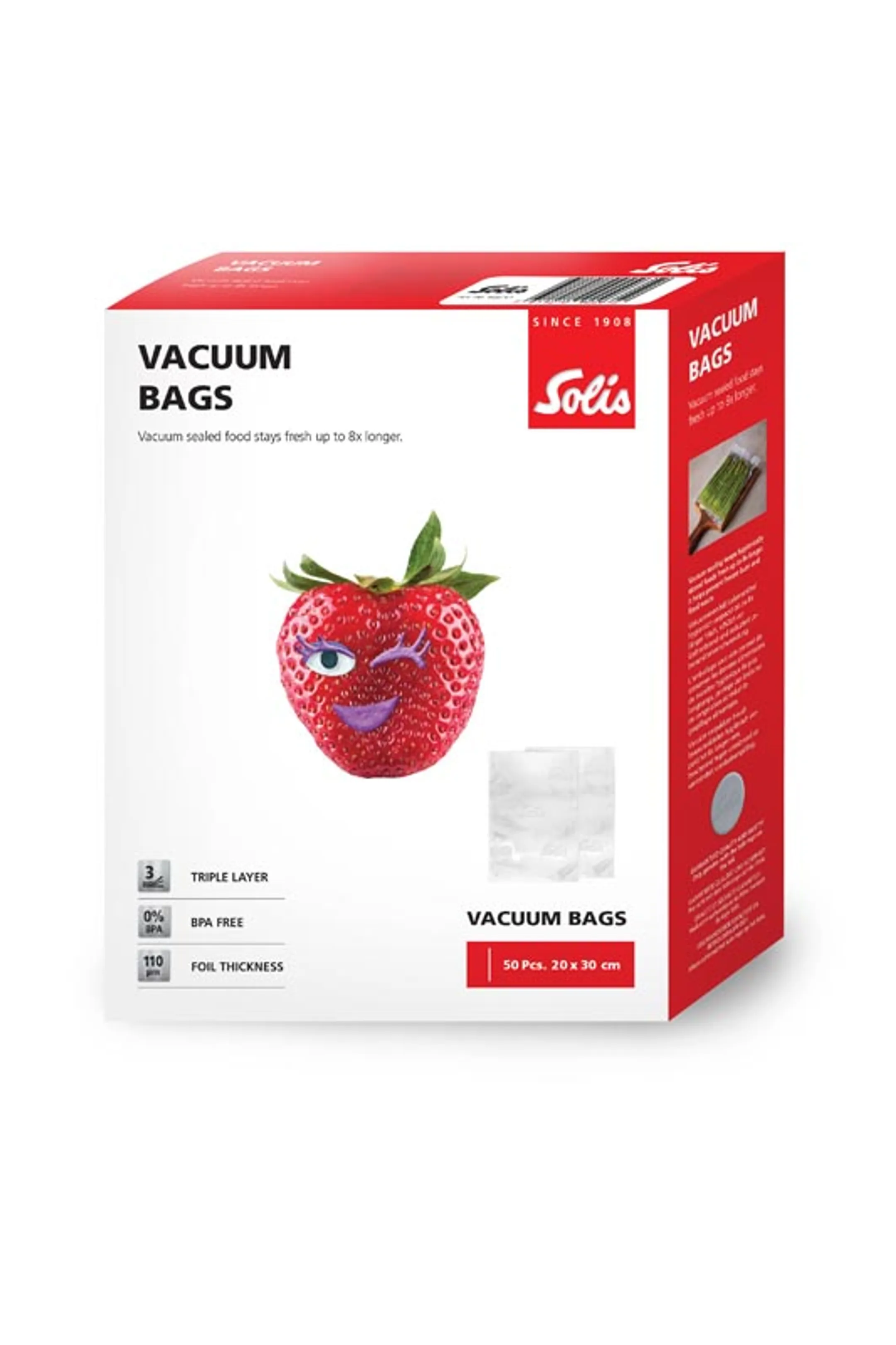 Solis Sachets pour ensacheur sous-vide 20 x 30 cm 922.61 image