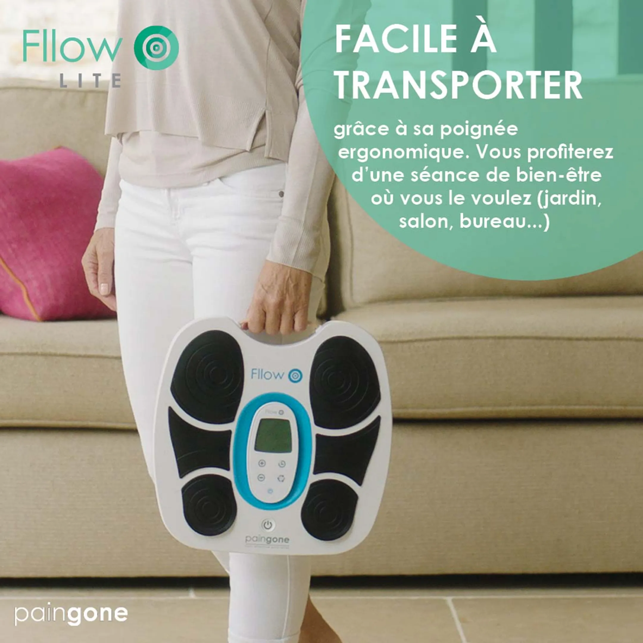 Paingone Fllow Lite - Soulage les jambes lourdes et douloureuses image