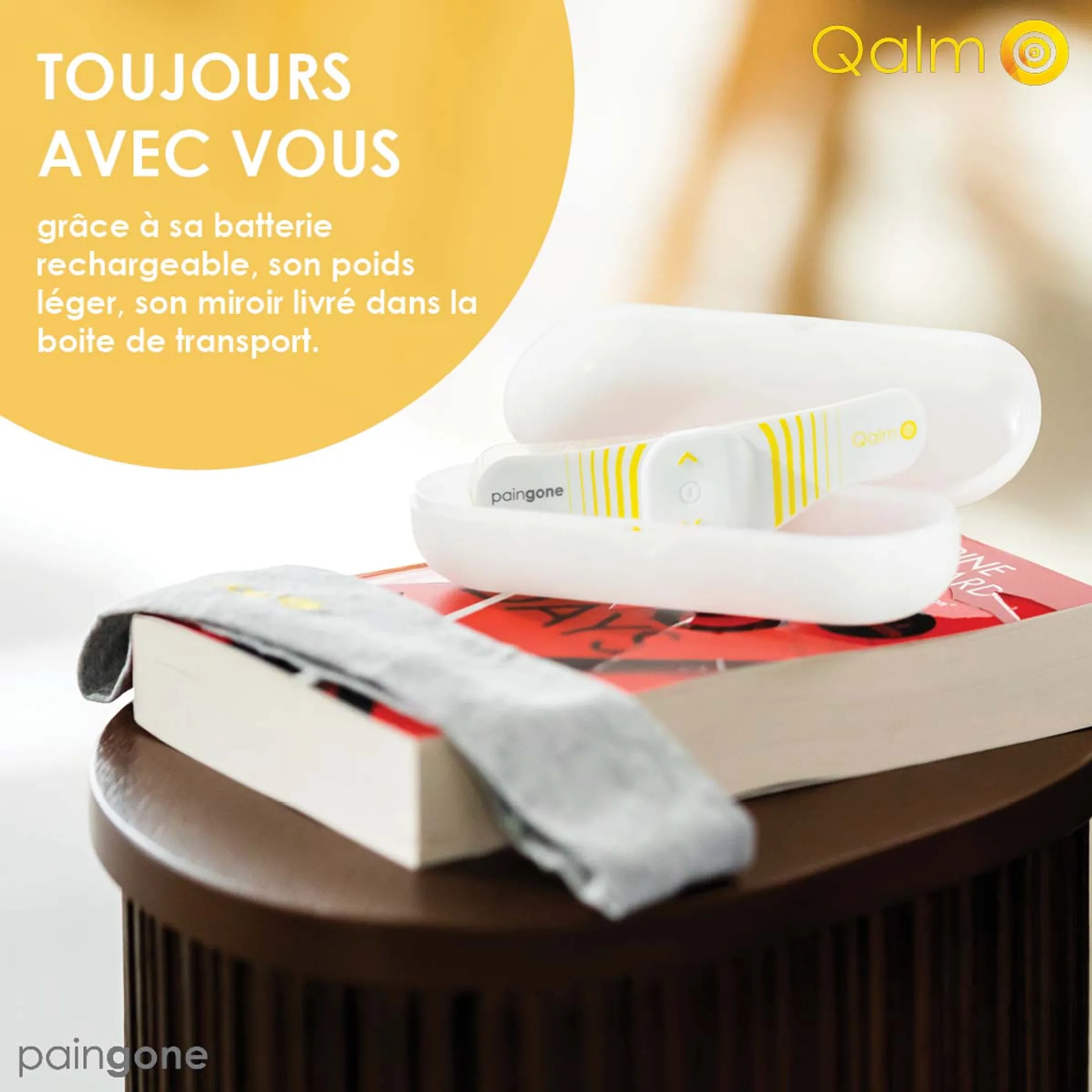 Paingone Paingone Qalm- prévient et soulage les migraines image