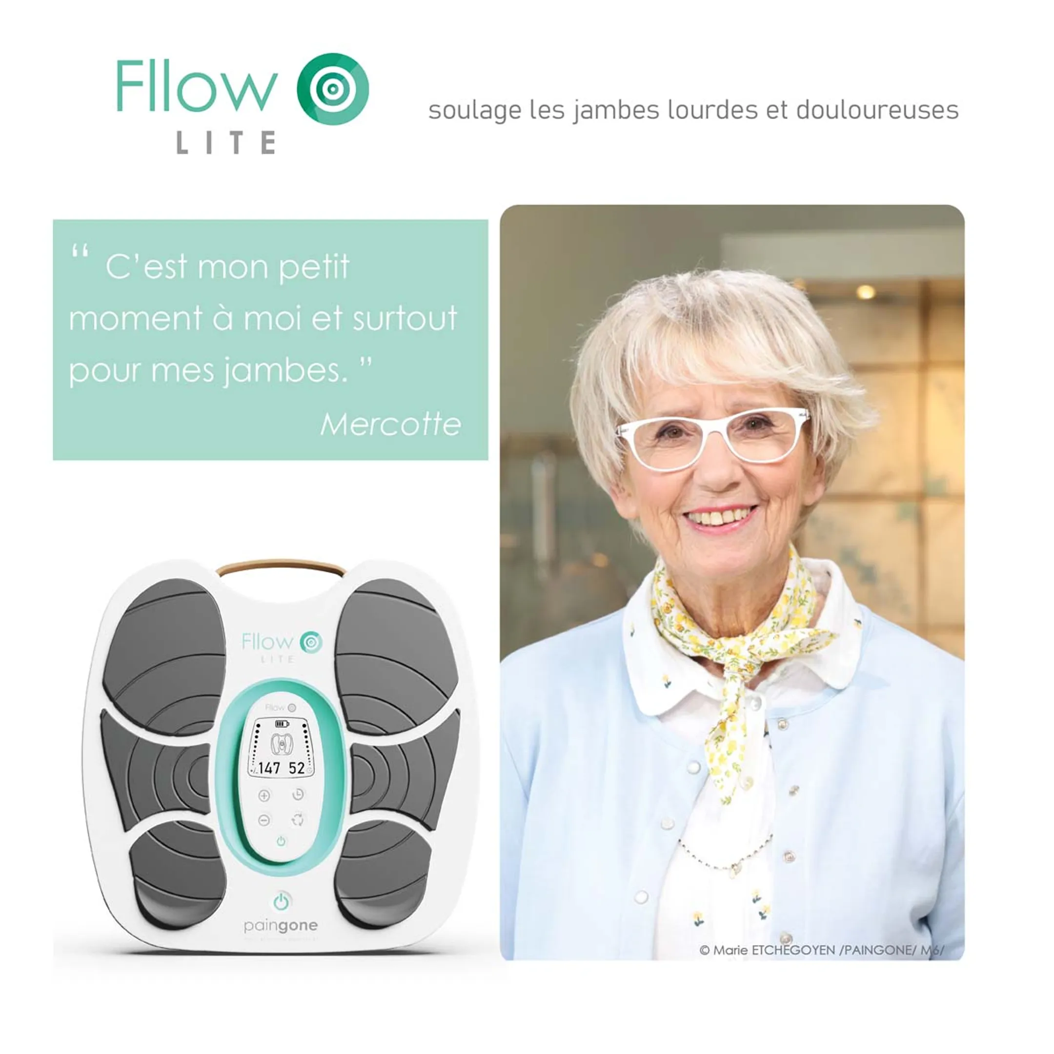 Paingone Fllow Lite - Soulage les jambes lourdes et douloureuses image
