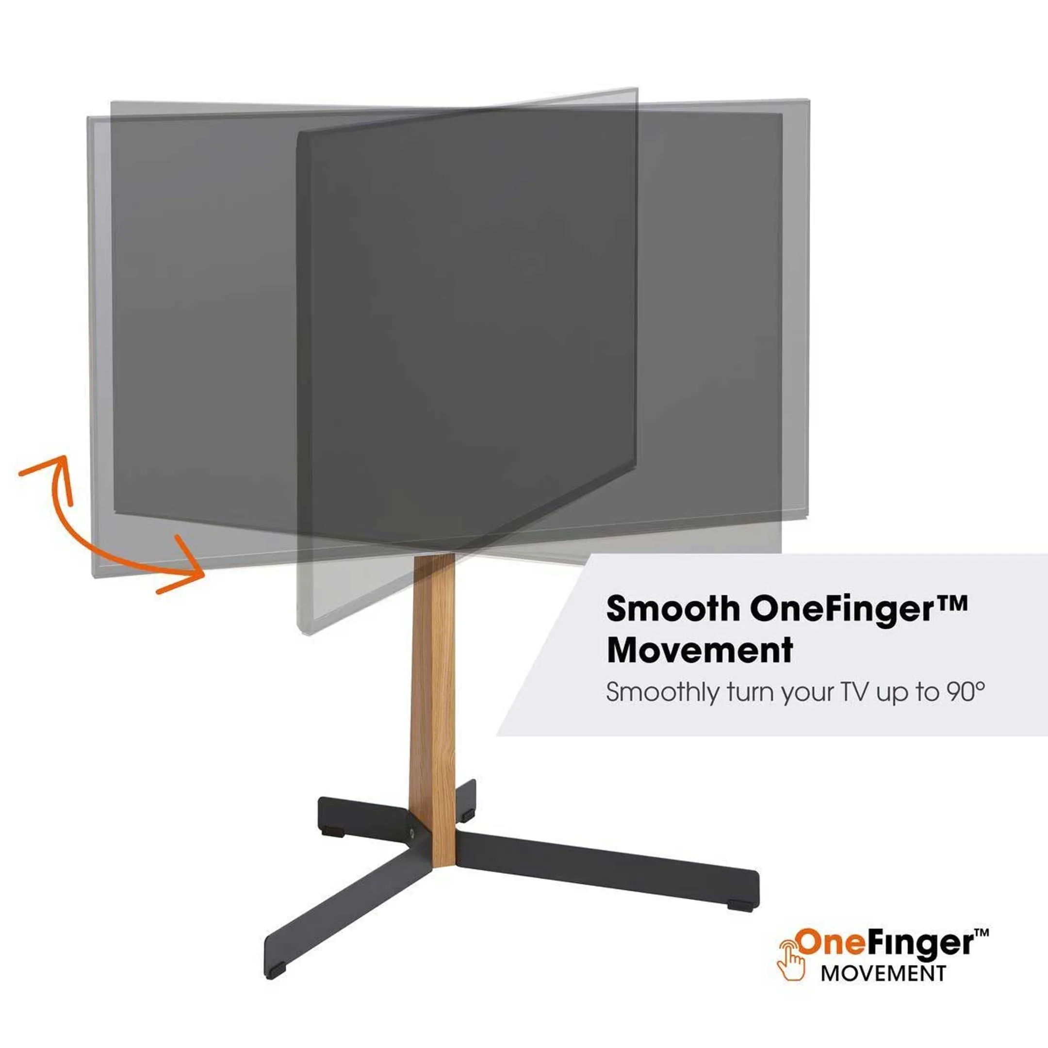 Vogels Support pied pour TV à 77" - TVS-3695 image