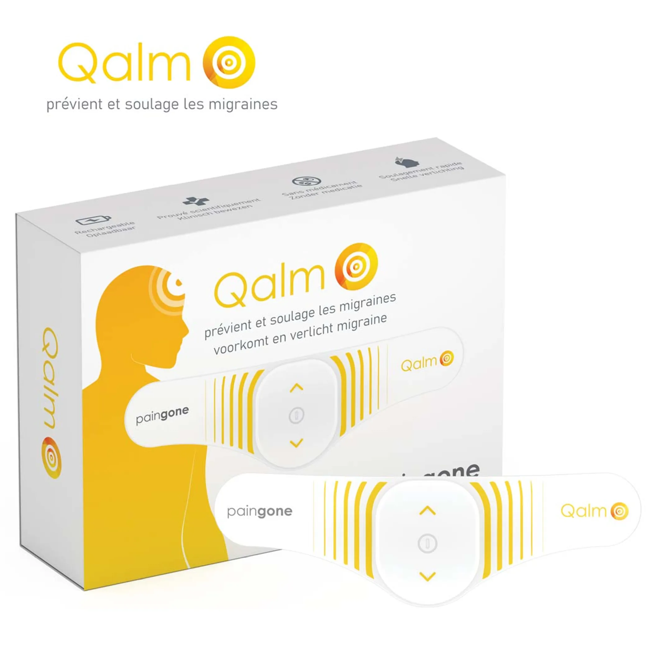 Paingone Qalm- prévient et soulage les migraines