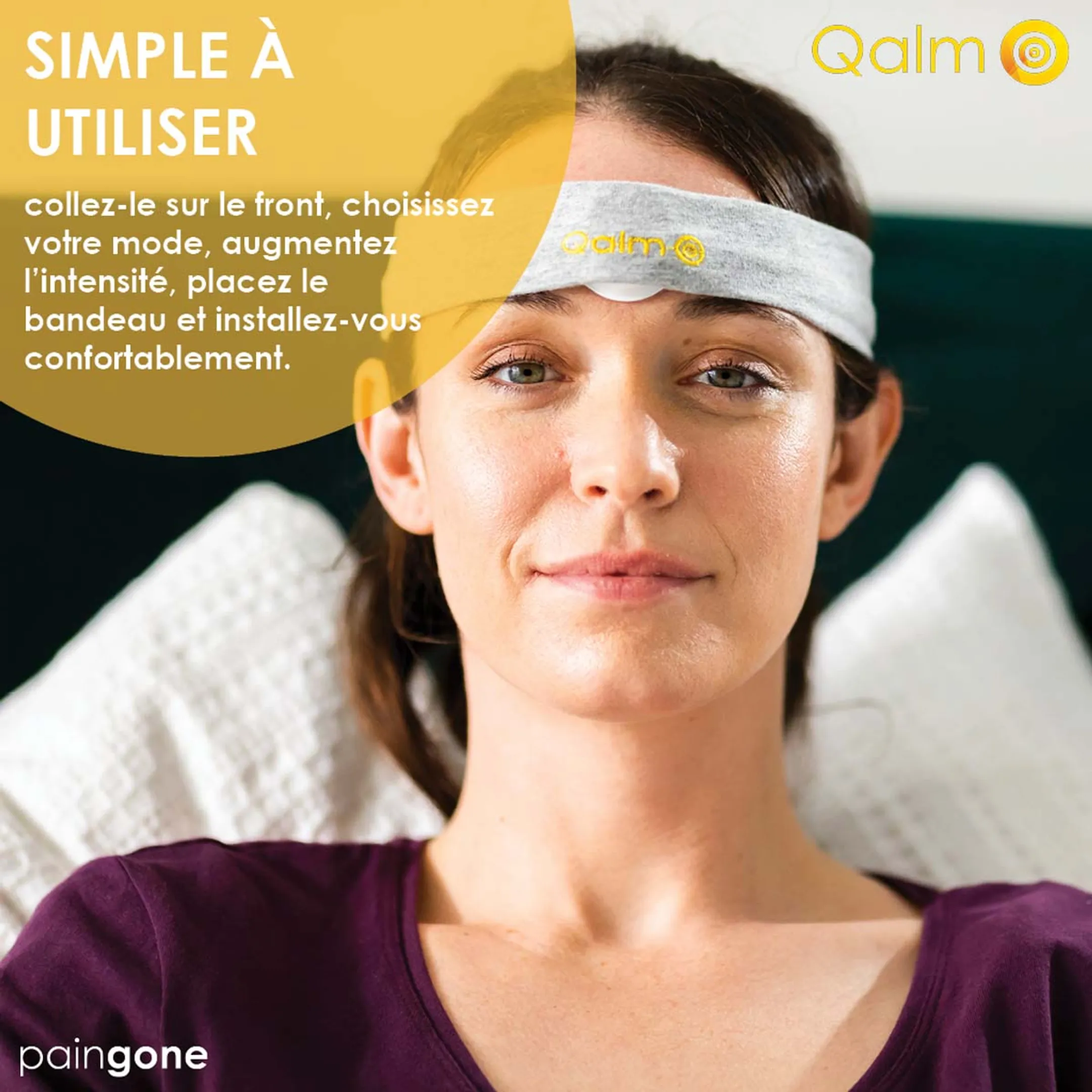 Paingone Paingone Qalm- prévient et soulage les migraines image