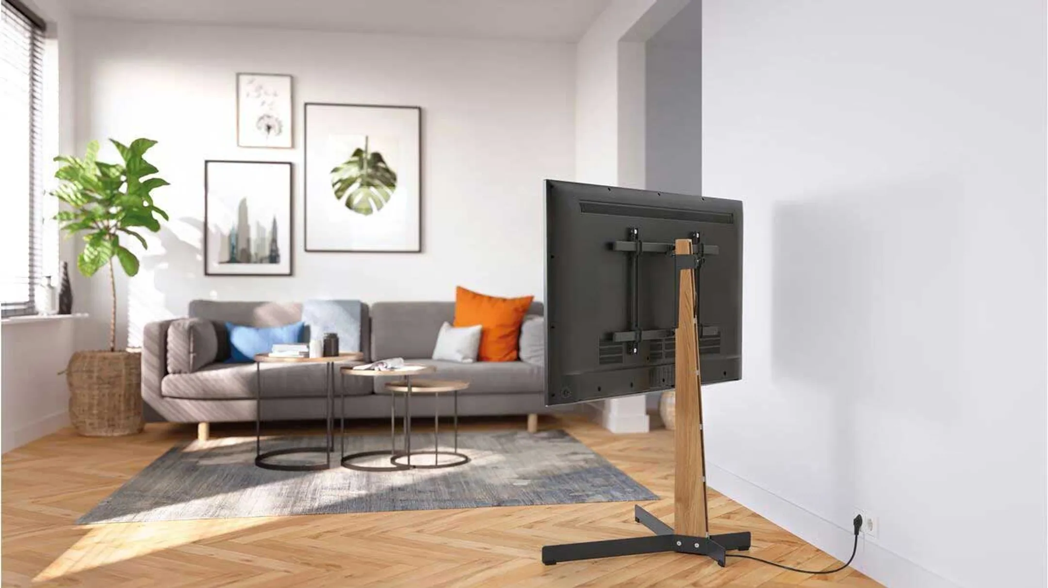 Vogels Support pied pour TV à 77" - TVS-3695 image