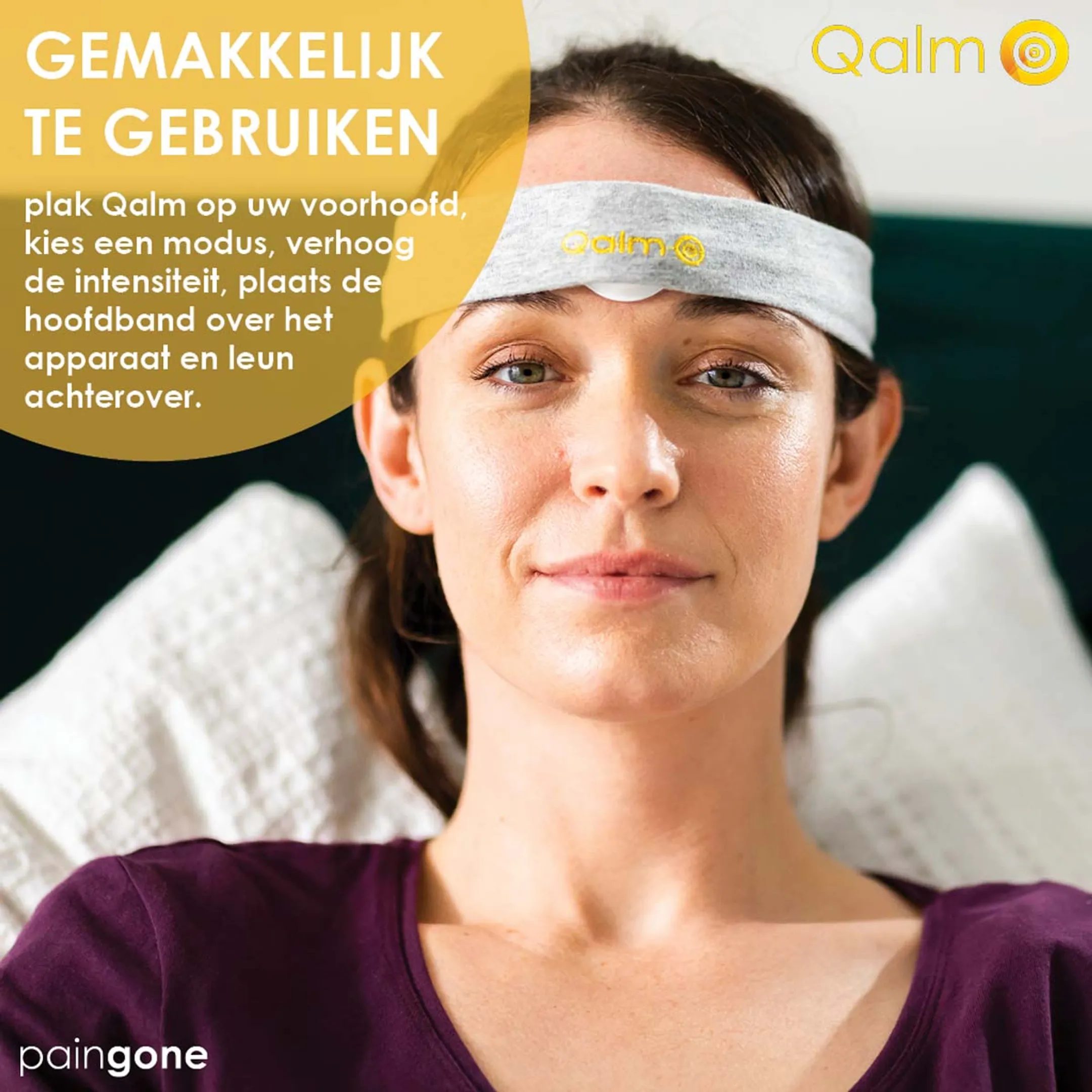 Paingone Paingone Qalm - voorkomt en verlicht migraine image