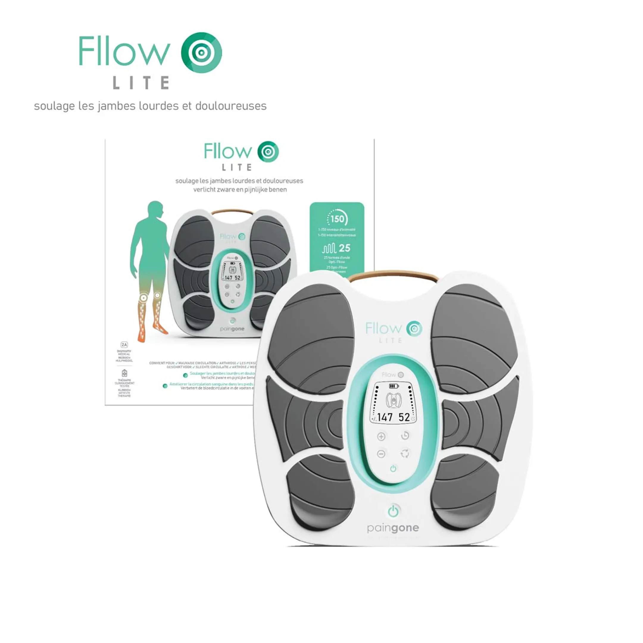 Paingone Fllow Lite - Soulage les jambes lourdes et douloureuses image