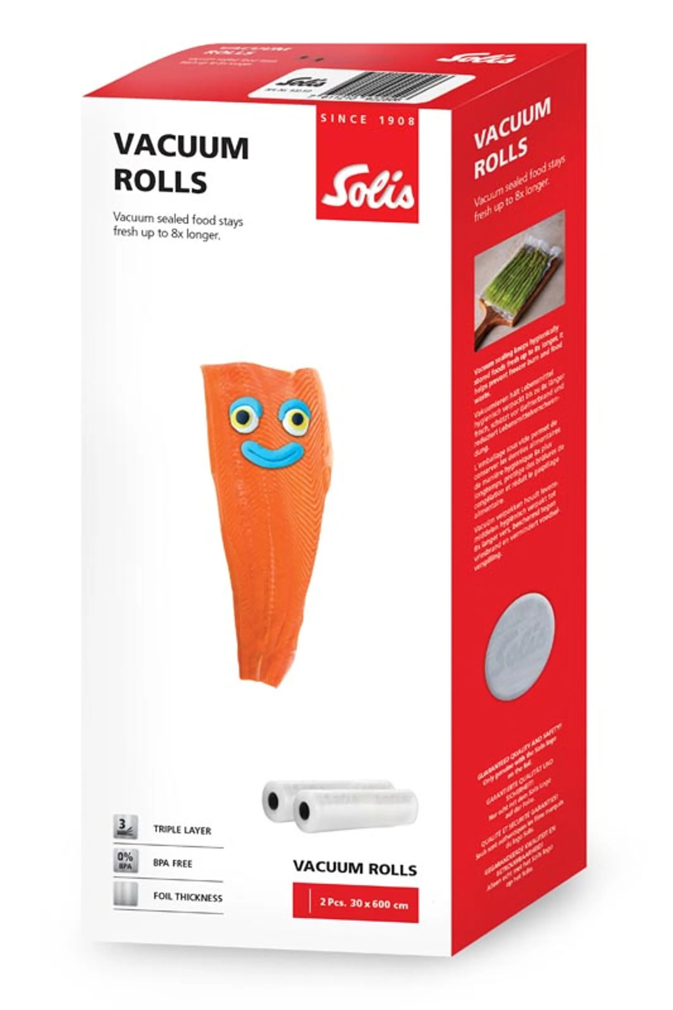 Solis Film pour ensacheur sous-vide 30 x 600 cm 922.50 image