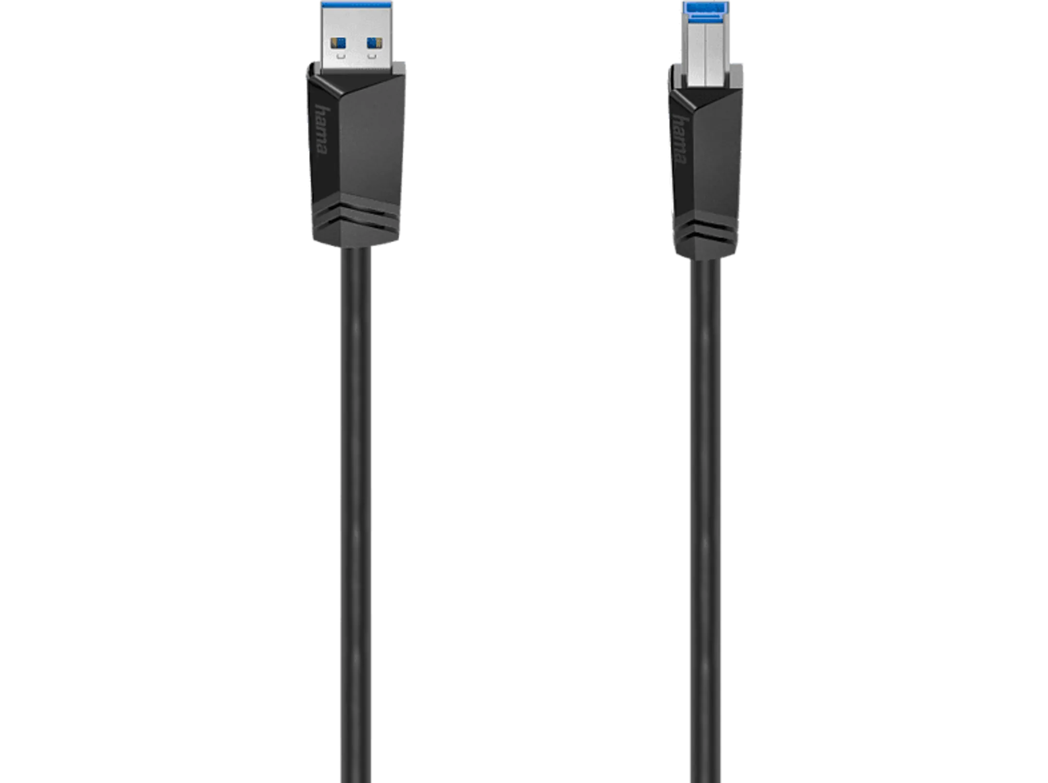 Câble Imprimante USB-A vers USB-B 1.5M 200625 Noir