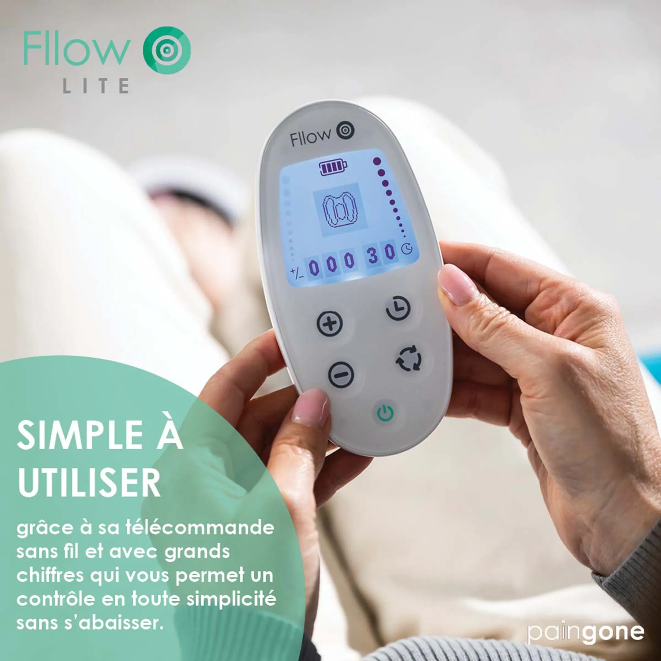 Paingone Fllow Lite - Soulage les jambes lourdes et douloureuses image