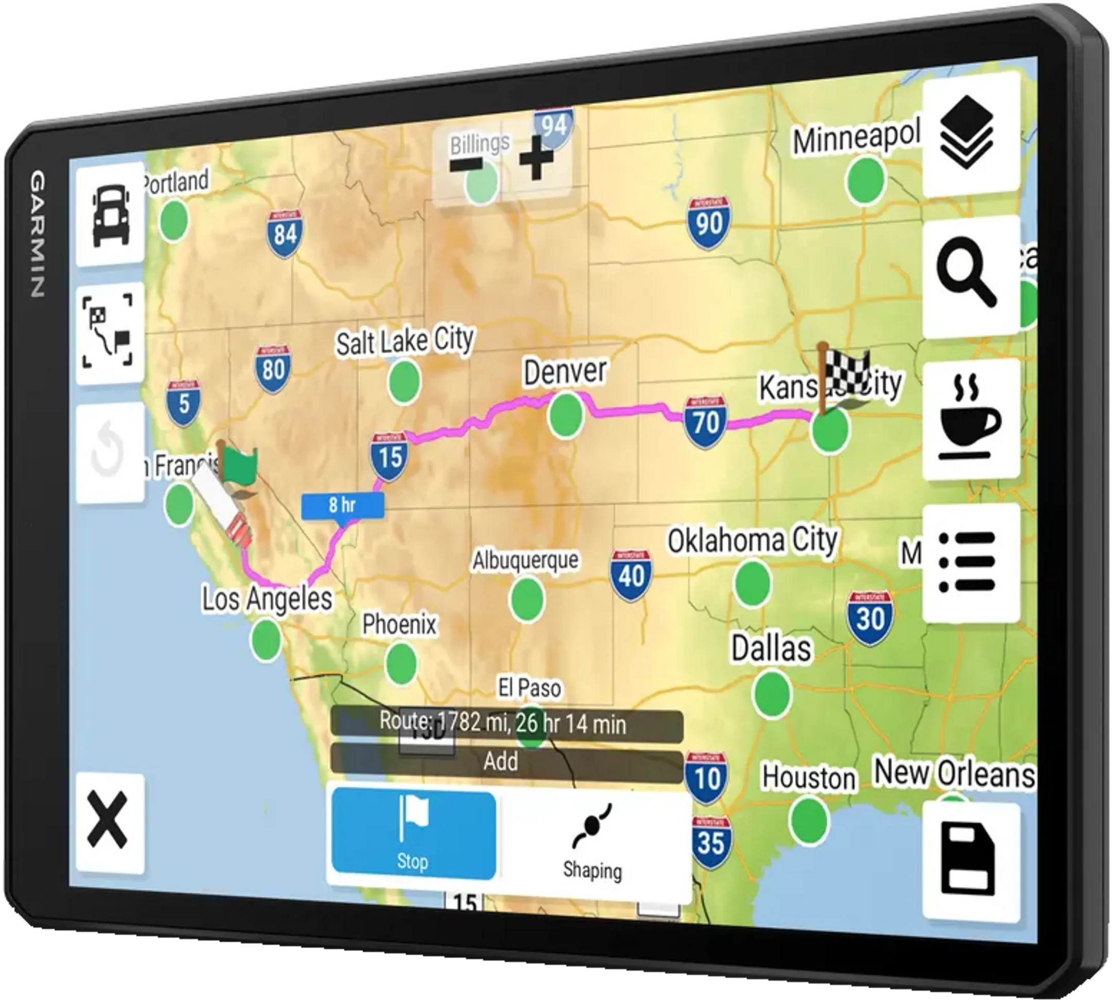 Garmin dēzl™ LGV1010 Europa image