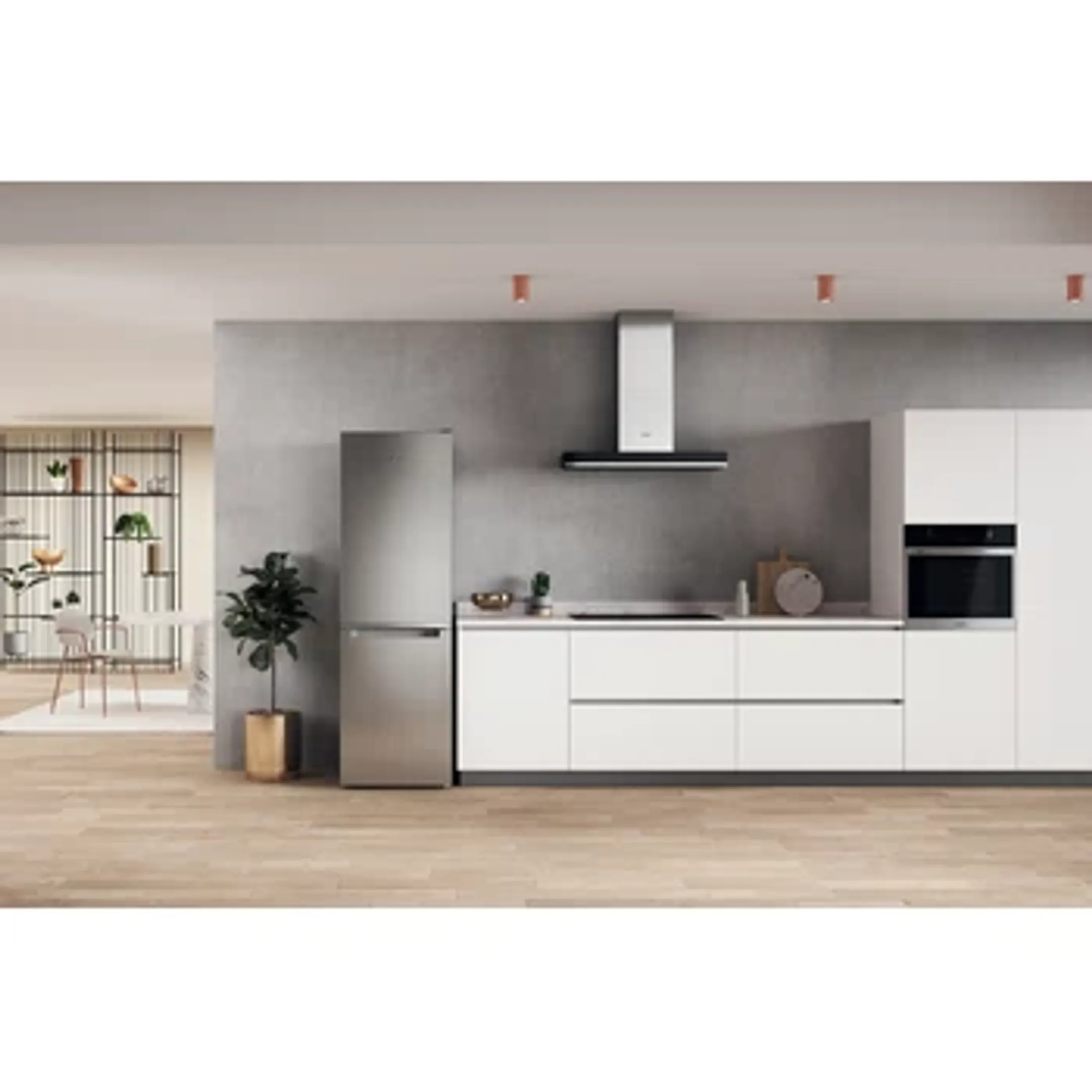 Whirlpool Koelkast met diepvries W7X 82I OX image