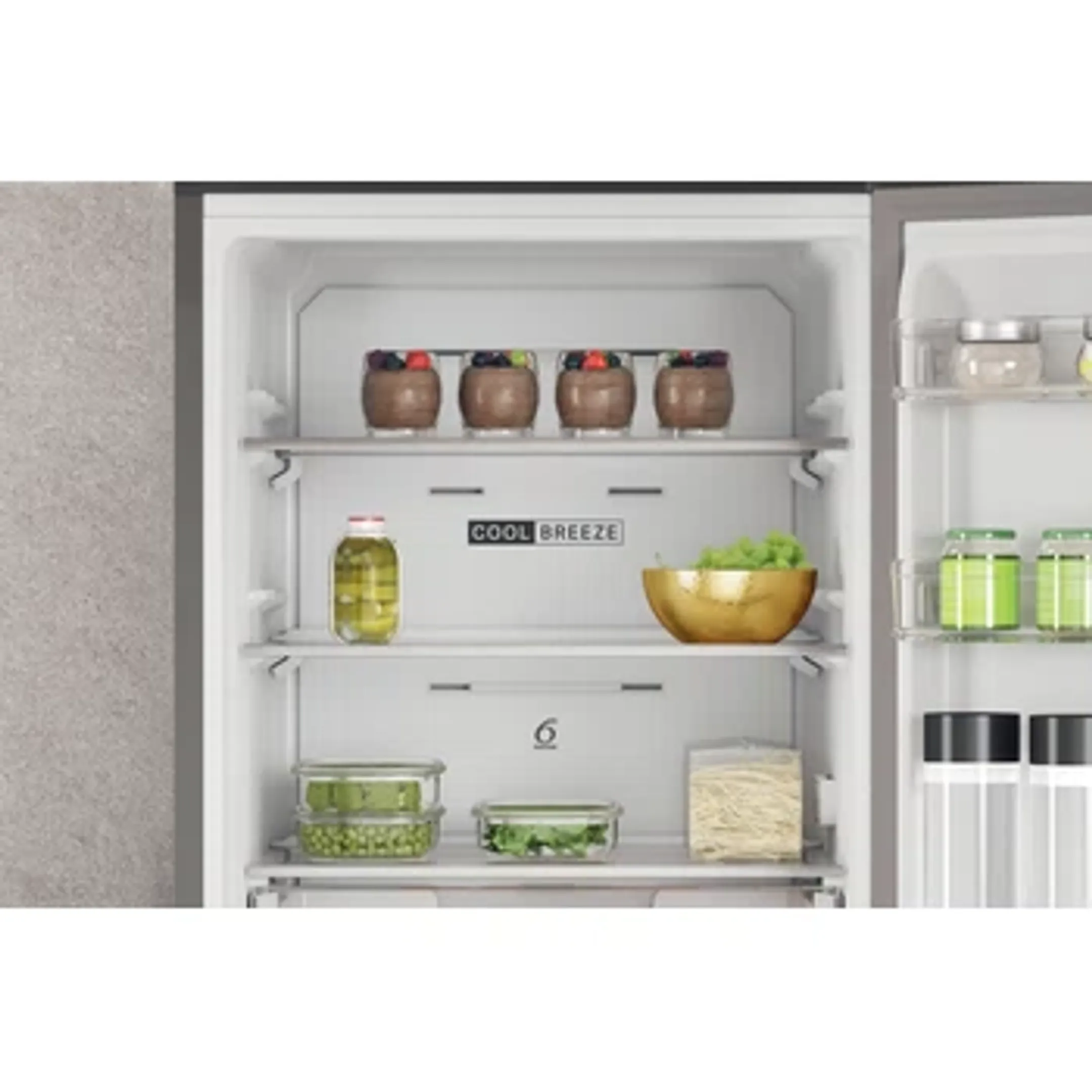 Whirlpool Koelkast met diepvries W7X 82I OX image