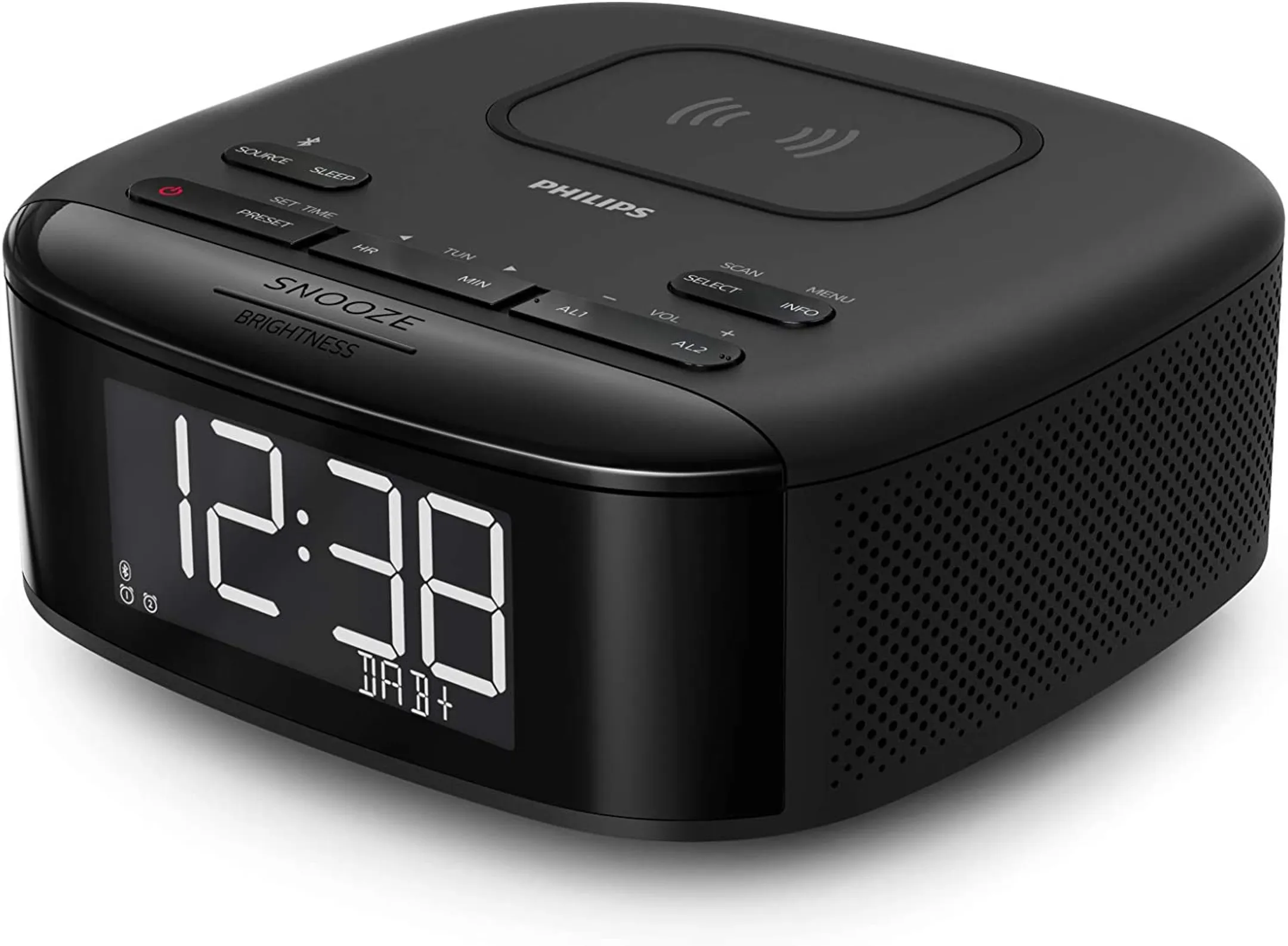 Philips Radio réveil avec soccle de recharge sans fil - TAR7705/10 image