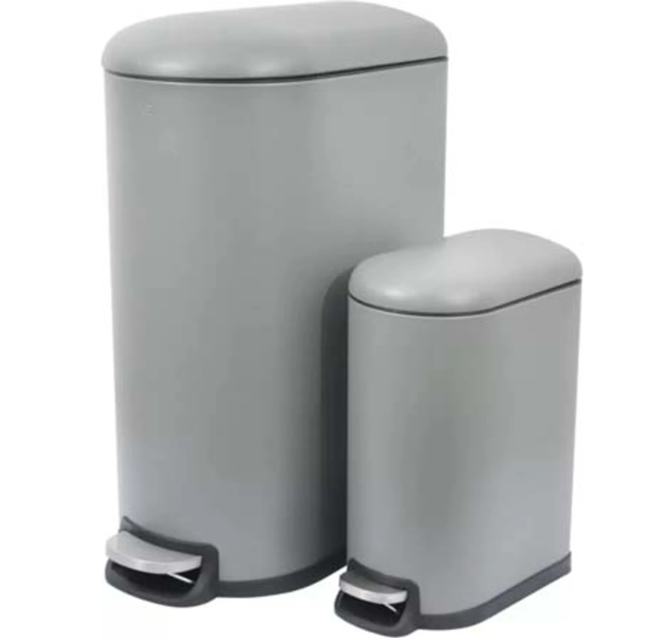 Pedaalemmer 40 en 10L handmatige beton grijs